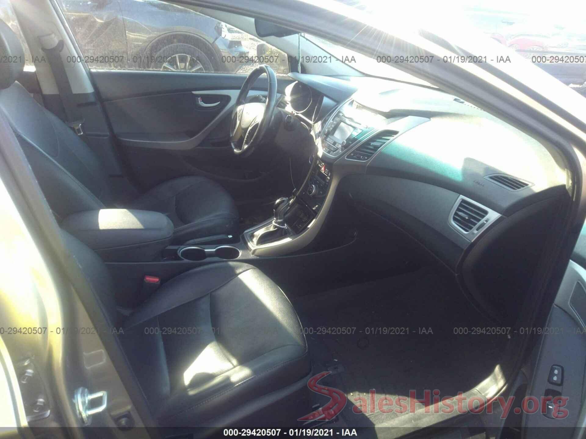 5NPDH4AEXGH713190 2016 HYUNDAI ELANTRA