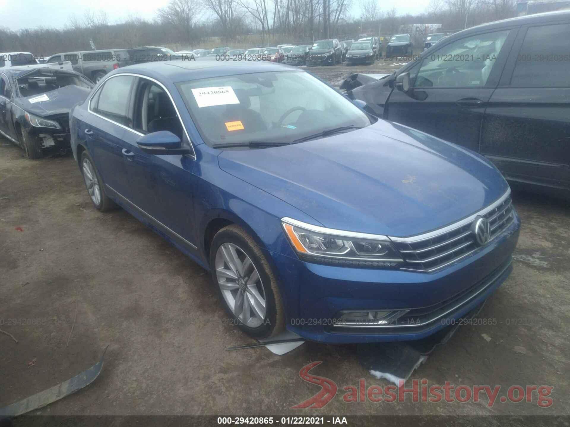 1VWCT7A37HC080801 2017 VOLKSWAGEN PASSAT