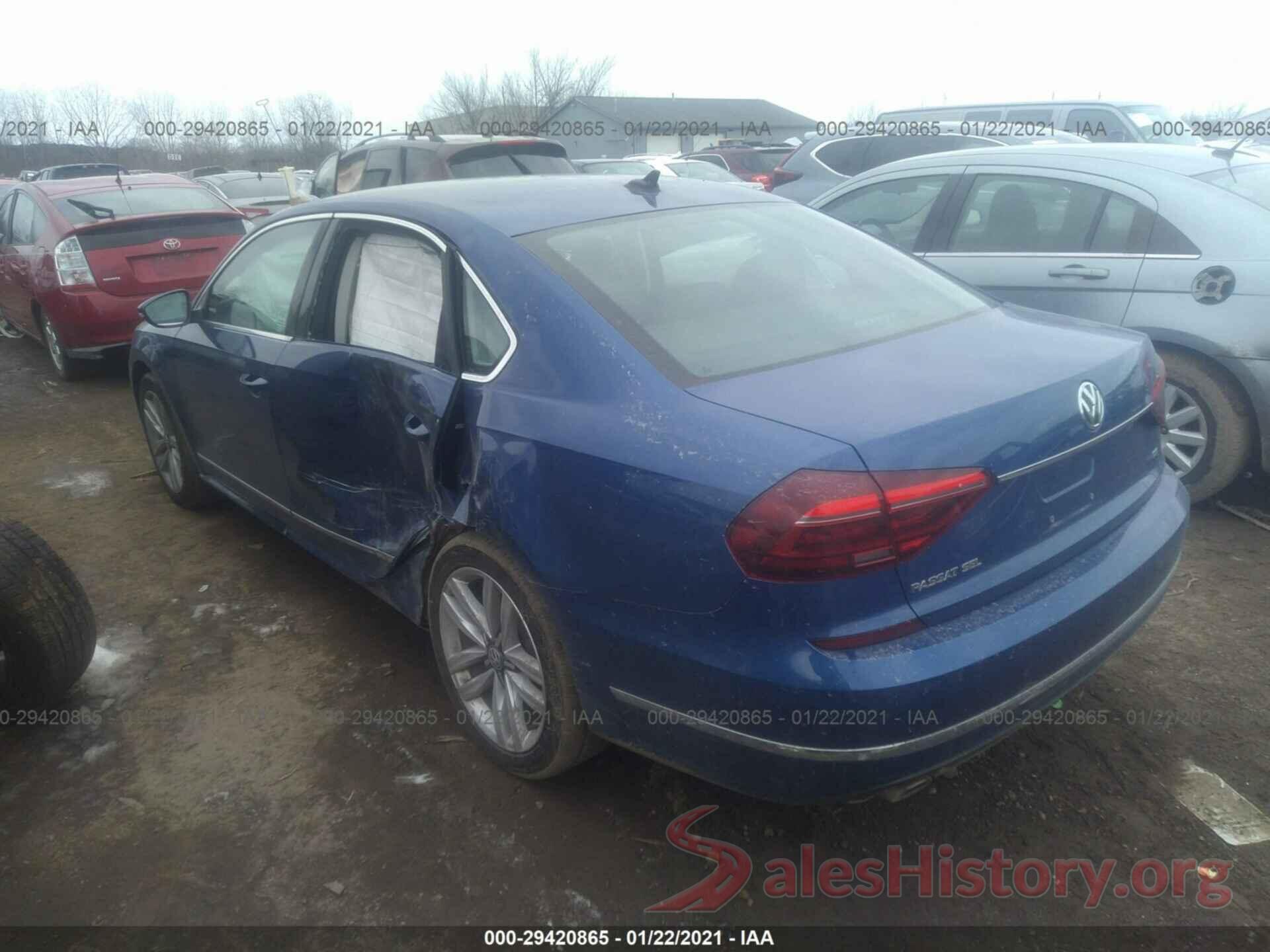 1VWCT7A37HC080801 2017 VOLKSWAGEN PASSAT