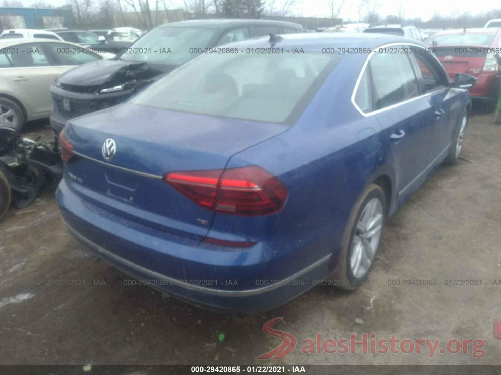 1VWCT7A37HC080801 2017 VOLKSWAGEN PASSAT