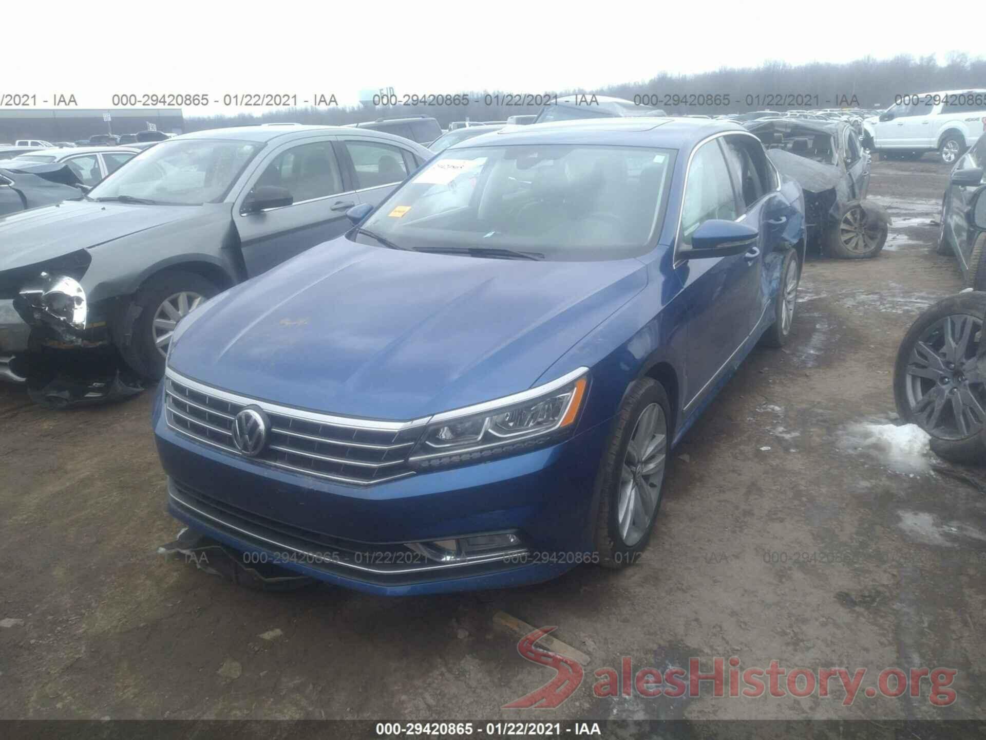 1VWCT7A37HC080801 2017 VOLKSWAGEN PASSAT