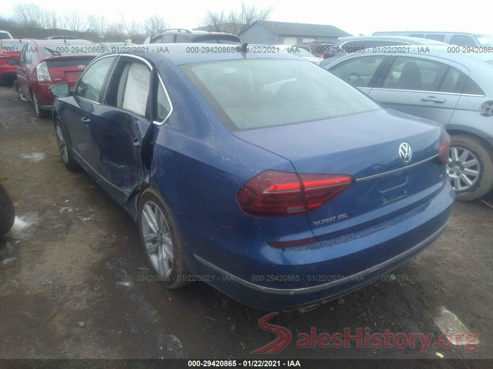 1VWCT7A37HC080801 2017 VOLKSWAGEN PASSAT