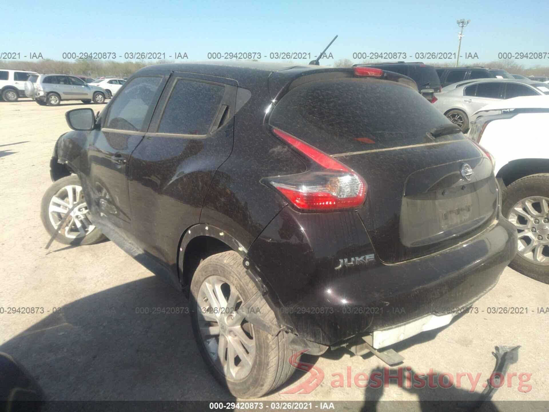 JN8AF5MR3FT512002 2015 NISSAN JUKE