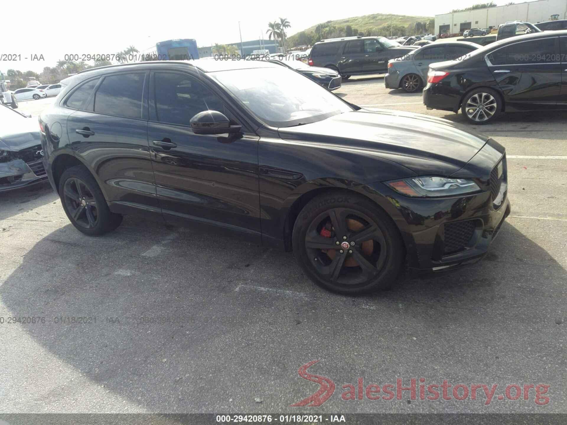 SADCM2FV0KA369409 2019 JAGUAR F-PACE