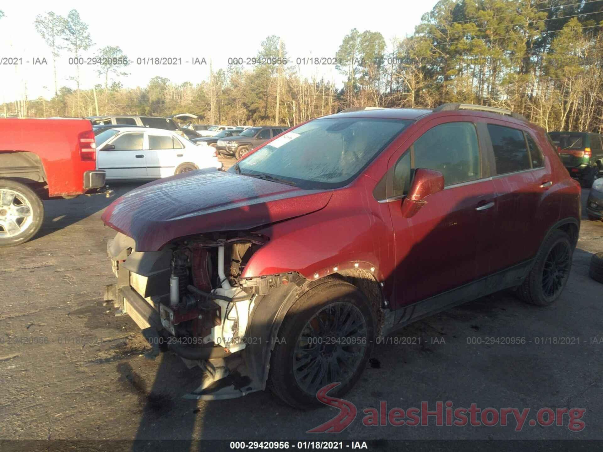 3GNCJMSBXGL161024 2016 CHEVROLET TRAX