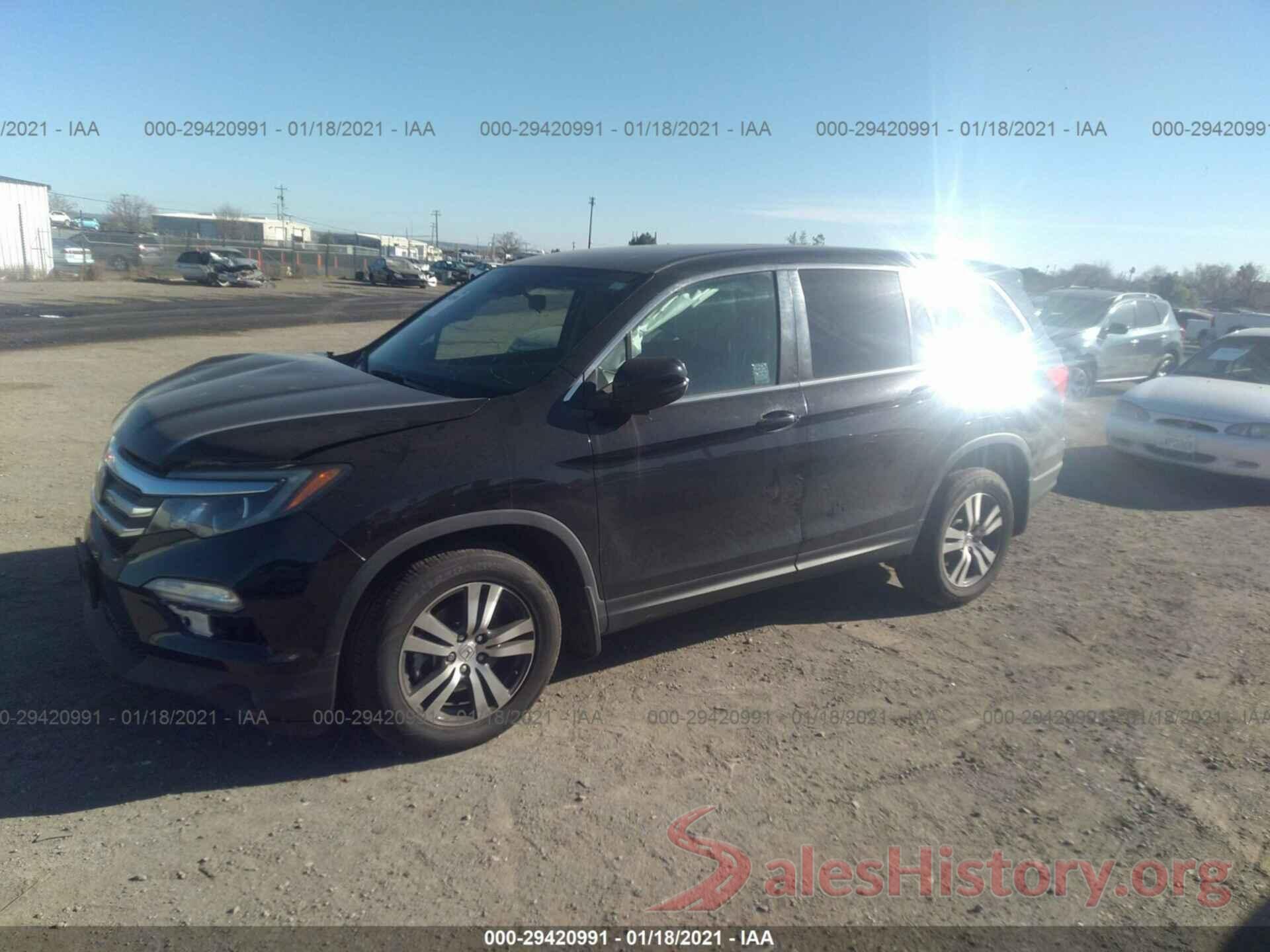 5FNYF6H44GB125641 2016 HONDA PILOT