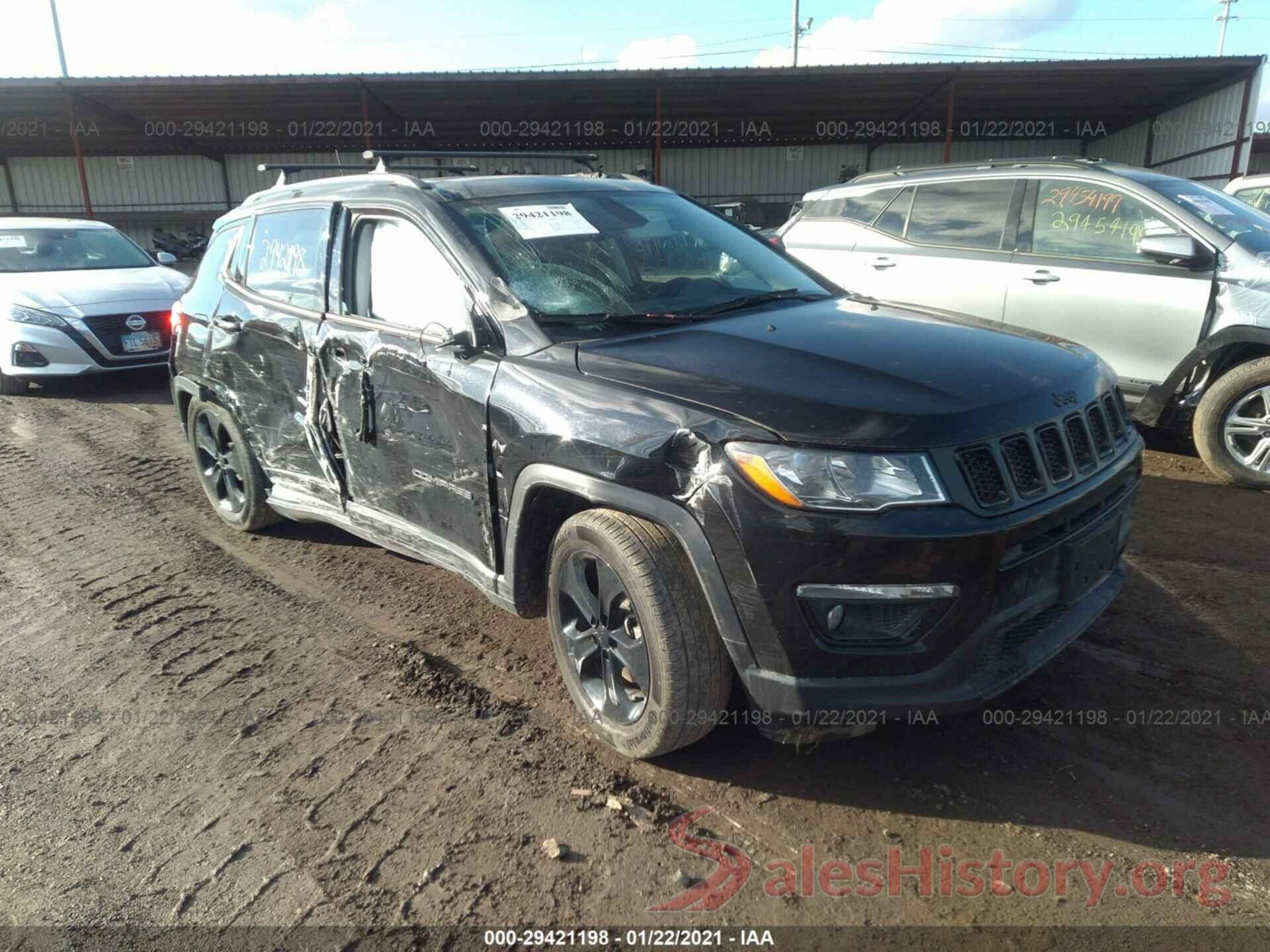 3C4NJDBB2KT621156 2019 JEEP COMPASS