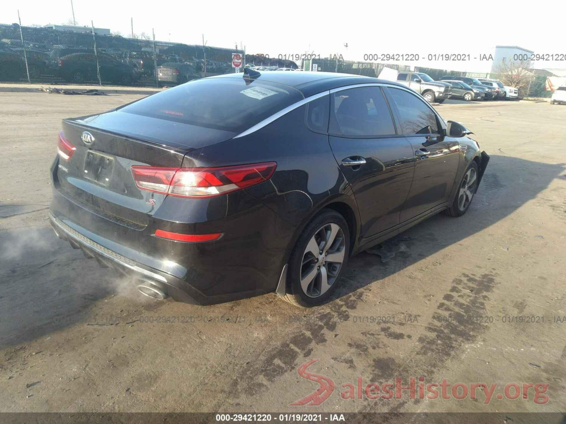 5XXGT4L31KG294772 2019 KIA OPTIMA