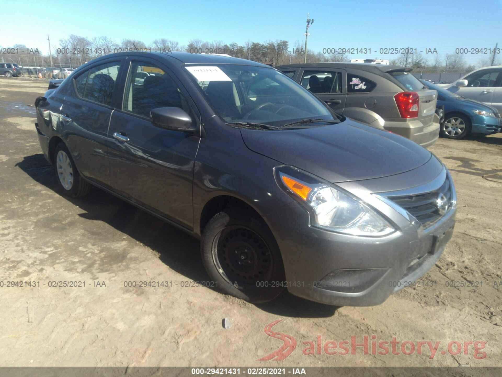 3N1CN7AP9GL887570 2016 NISSAN VERSA