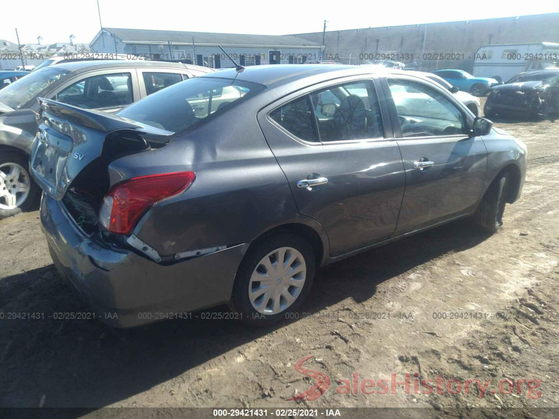 3N1CN7AP9GL887570 2016 NISSAN VERSA