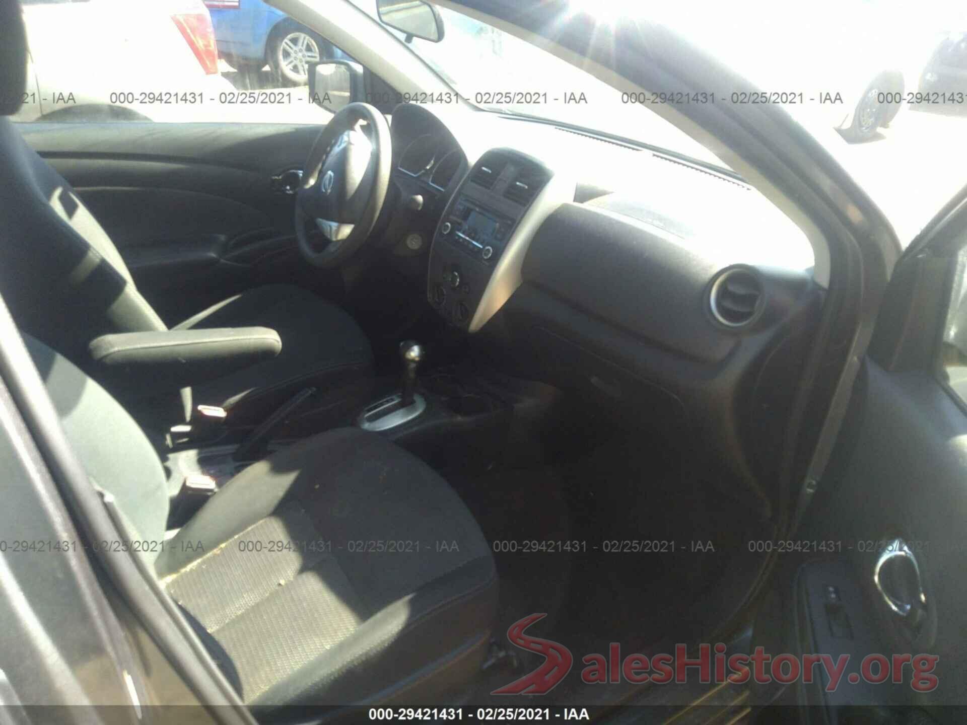 3N1CN7AP9GL887570 2016 NISSAN VERSA