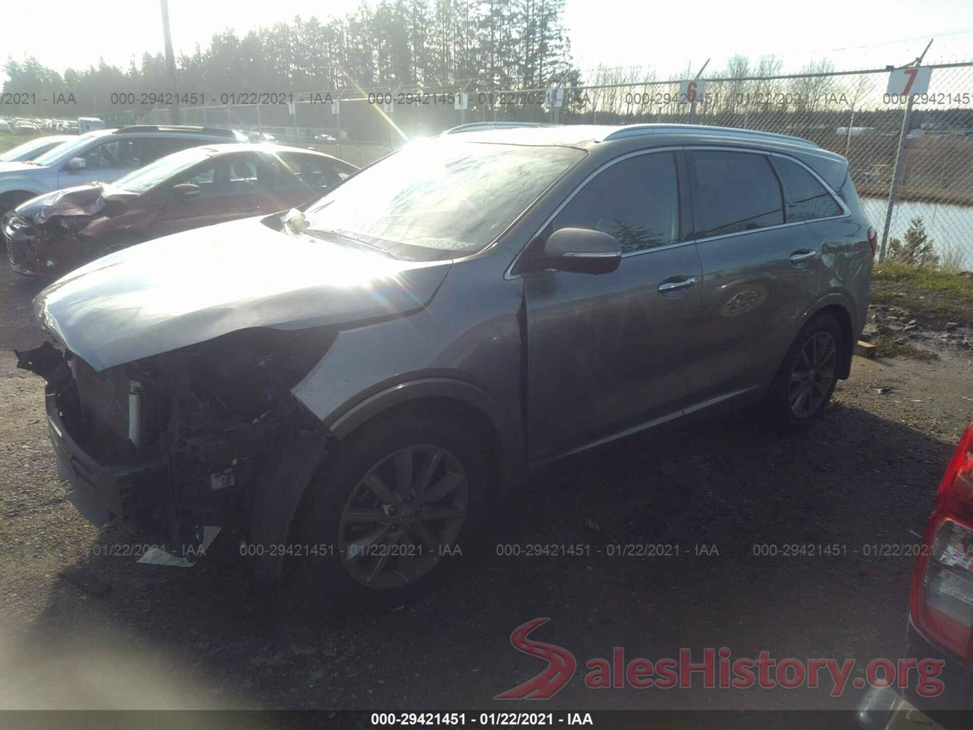 5XYPKDA54GG001103 2016 KIA SORENTO