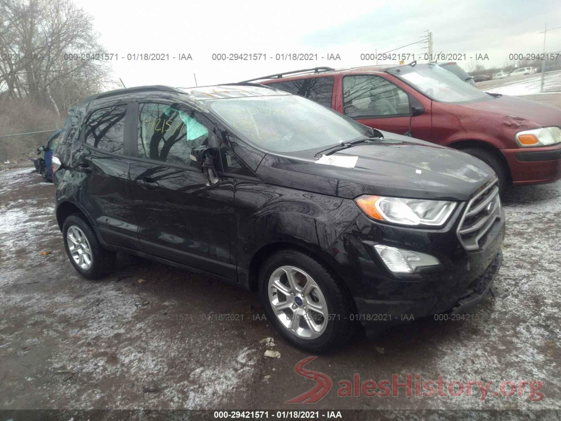 MAJ3S2GE2KC291774 2019 FORD ECOSPORT