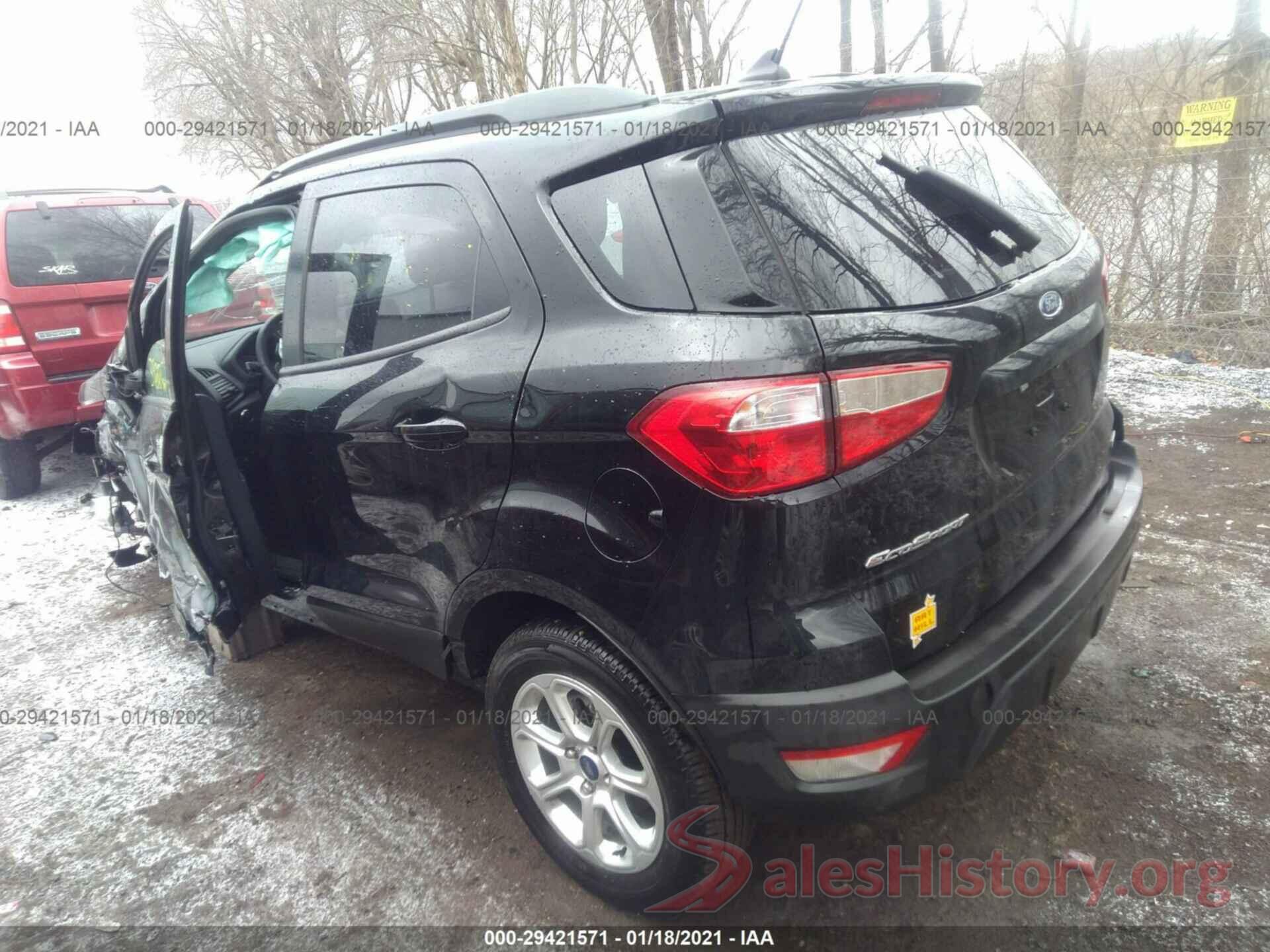 MAJ3S2GE2KC291774 2019 FORD ECOSPORT