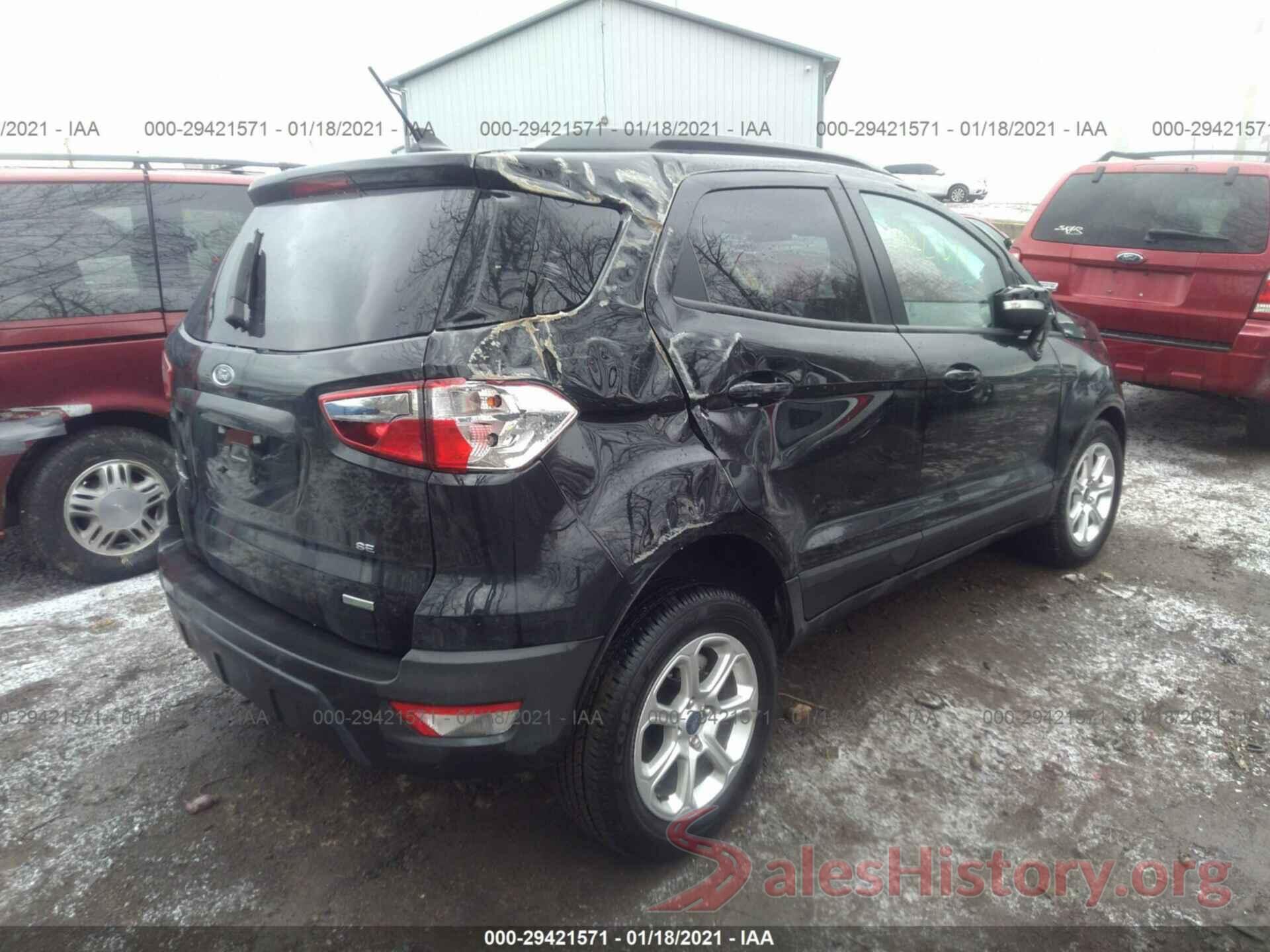 MAJ3S2GE2KC291774 2019 FORD ECOSPORT