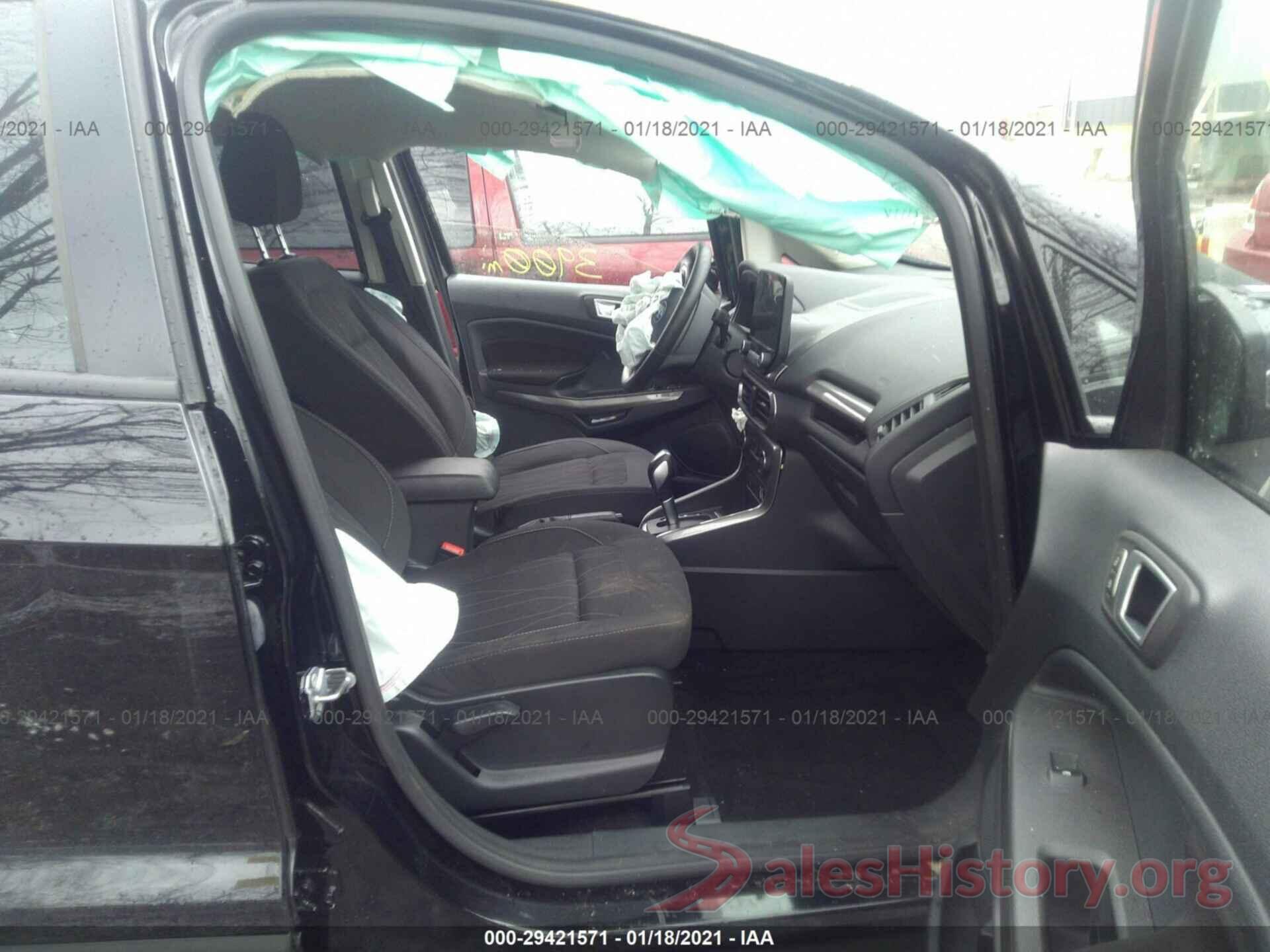 MAJ3S2GE2KC291774 2019 FORD ECOSPORT