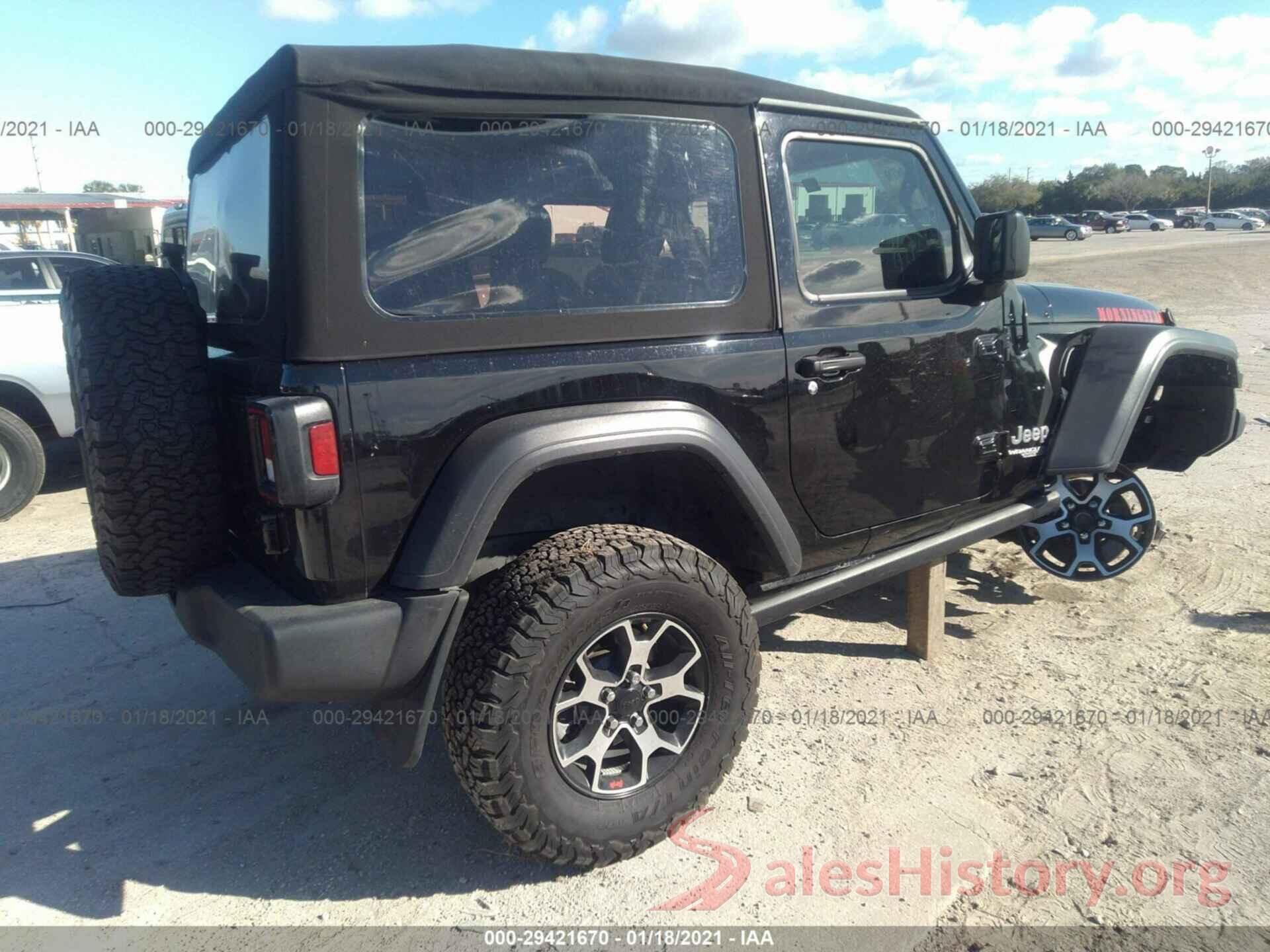 1C4GJXAG3KW598133 2019 JEEP WRANGLER