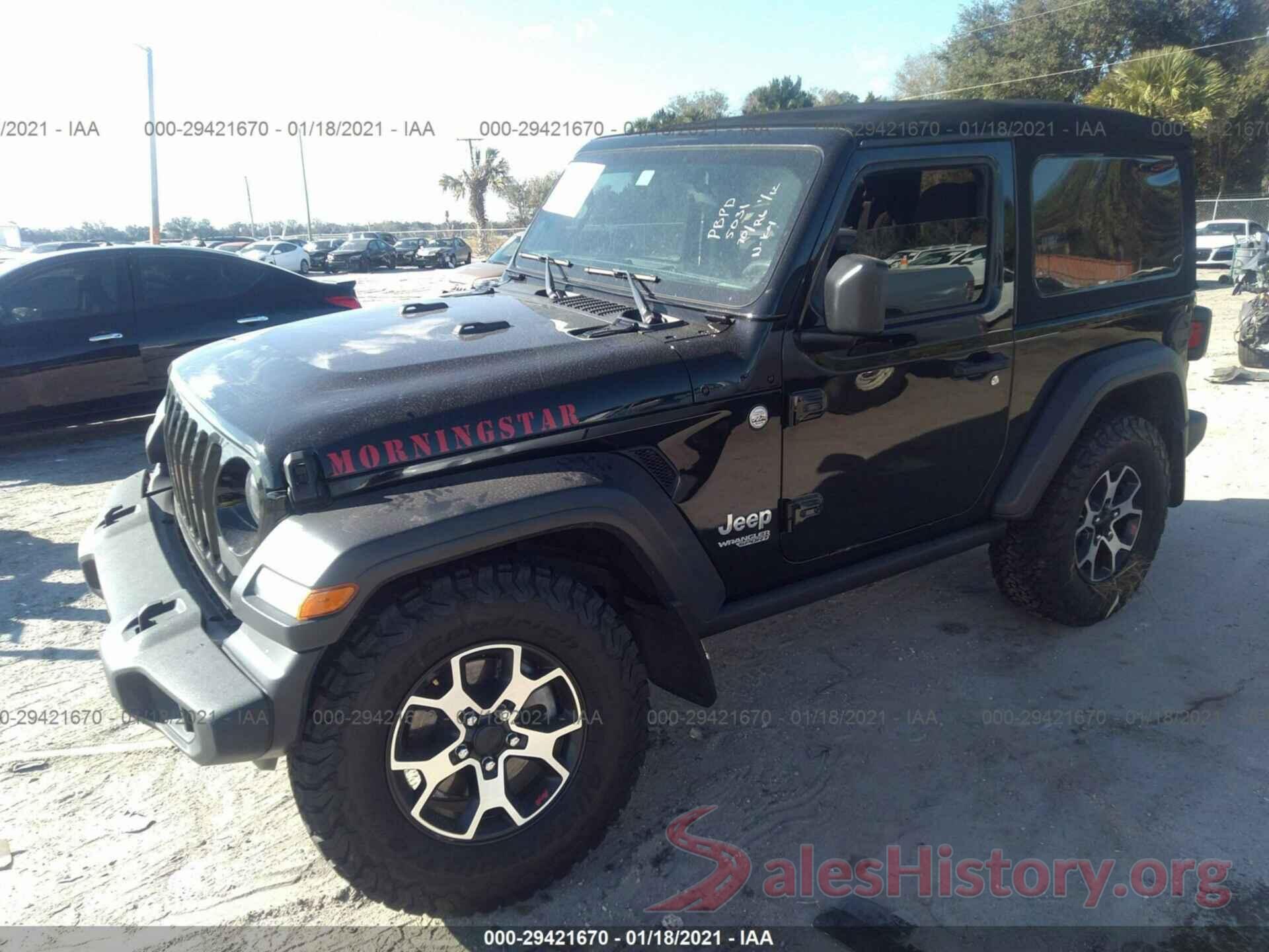 1C4GJXAG3KW598133 2019 JEEP WRANGLER