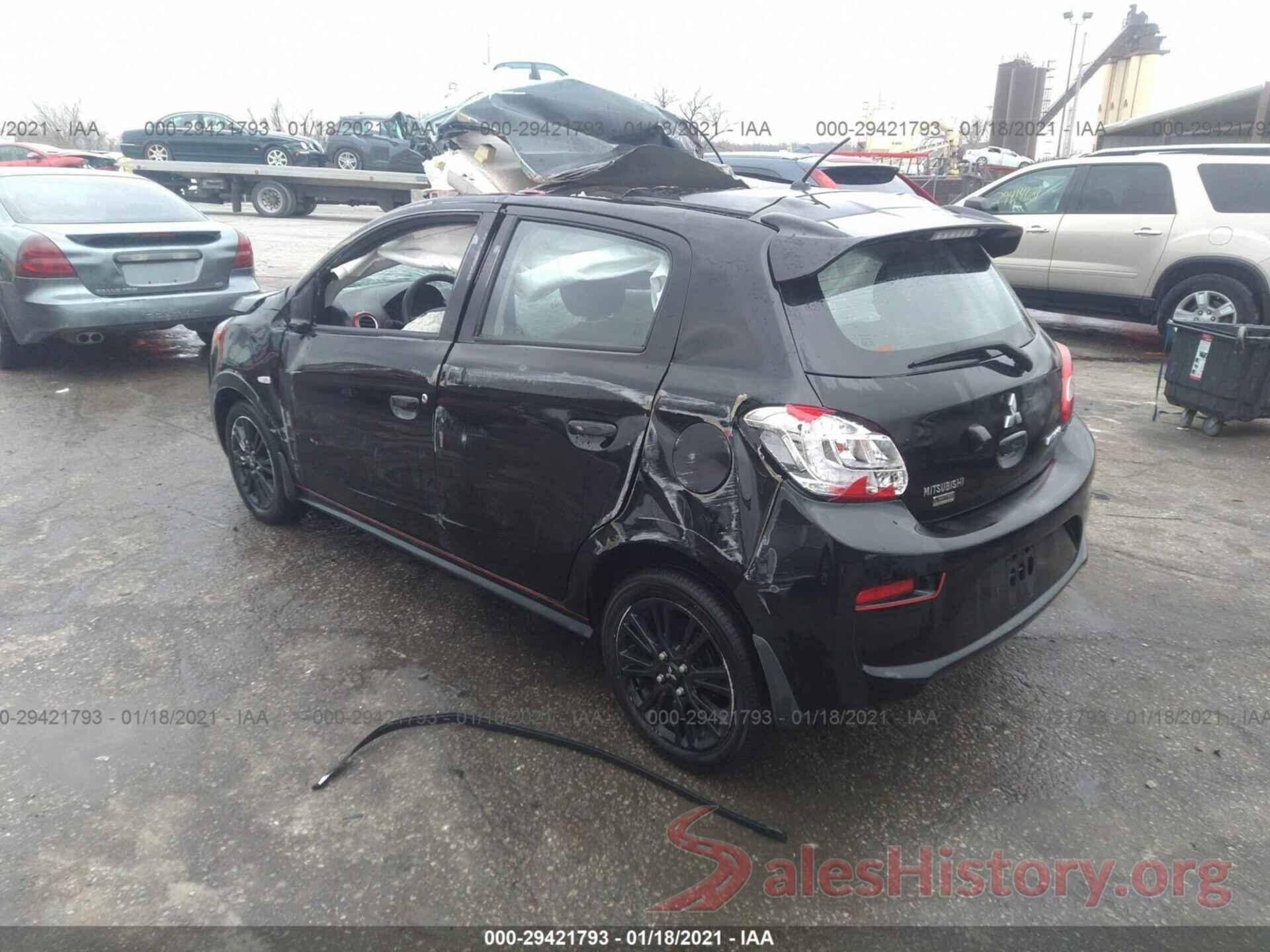 ML32A5HJ2KH002257 2019 MITSUBISHI MIRAGE