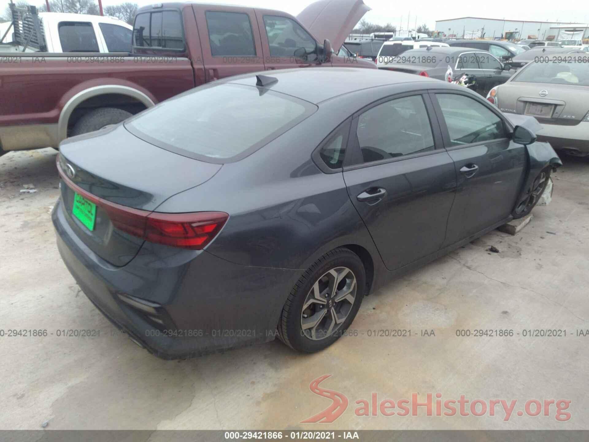 3KPF24AD1KE086121 2019 KIA FORTE