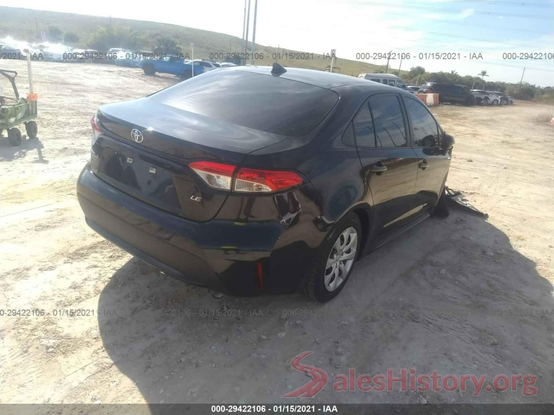 5YFEPRAE9LP009581 2020 TOYOTA COROLLA