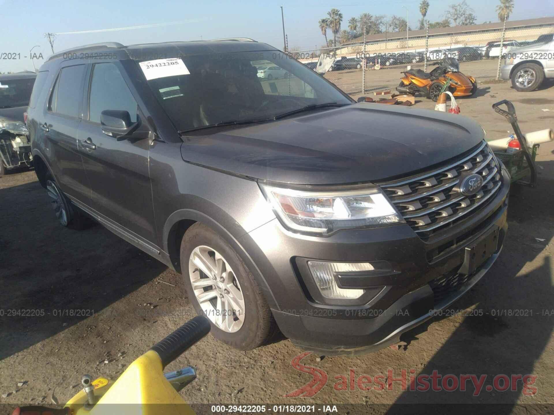 1FM5K7D81GGC05624 2016 FORD EXPLORER