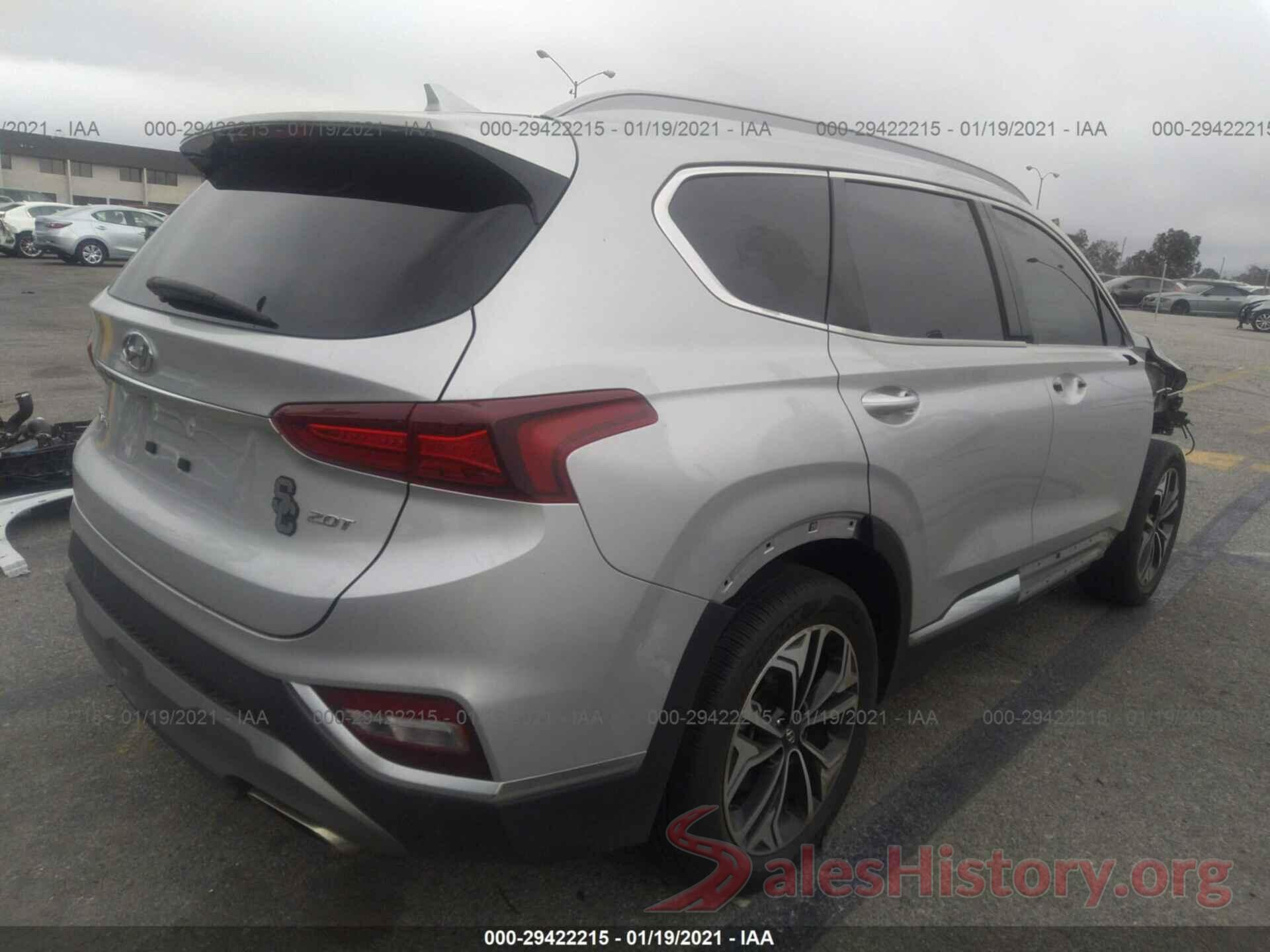 5NMS53AA1KH130603 2019 HYUNDAI SANTA FE