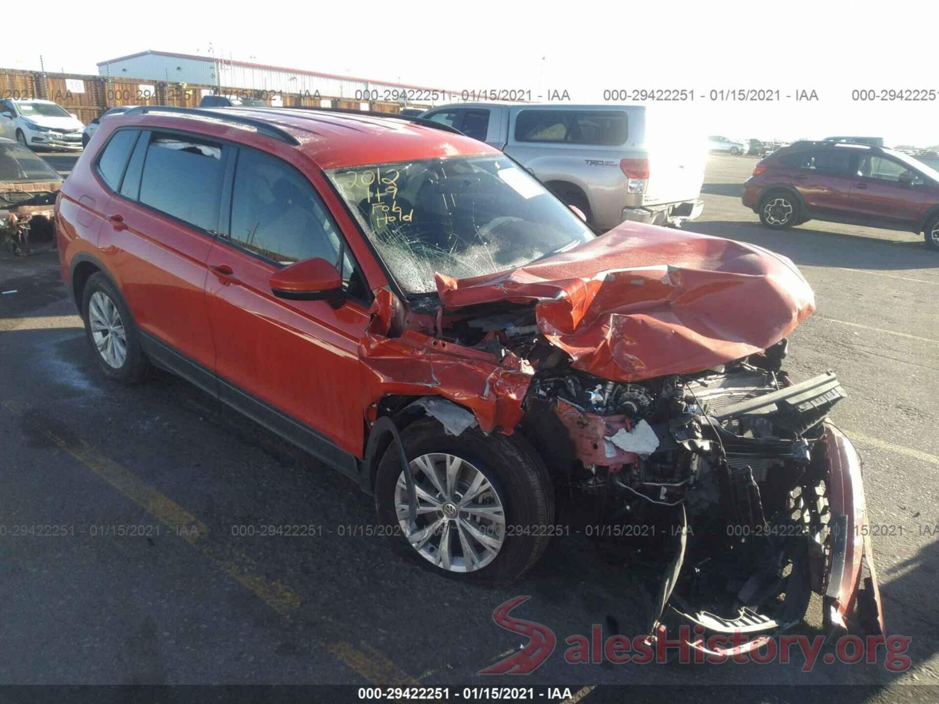 3VV0B7AX7KM166242 2019 VOLKSWAGEN TIGUAN