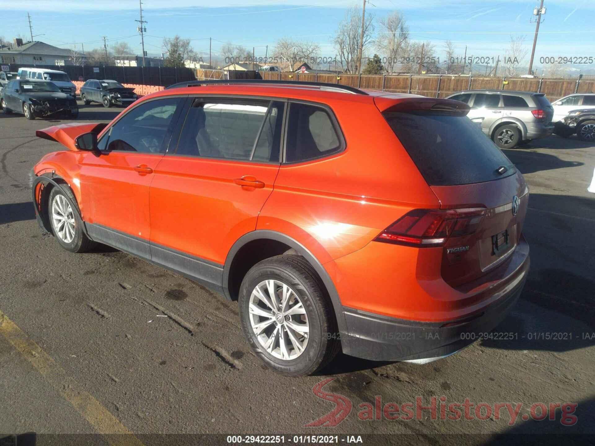 3VV0B7AX7KM166242 2019 VOLKSWAGEN TIGUAN