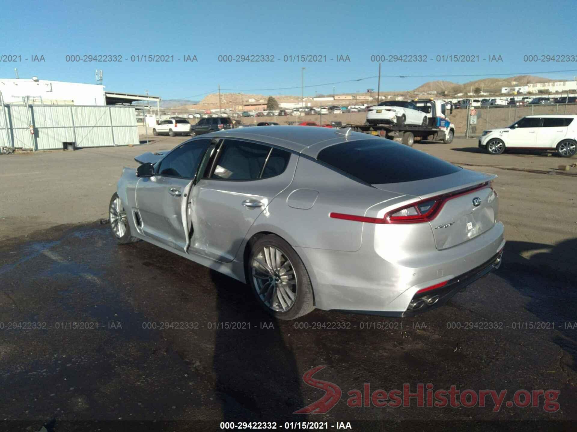 KNAE15LA4J6030733 2018 KIA STINGER