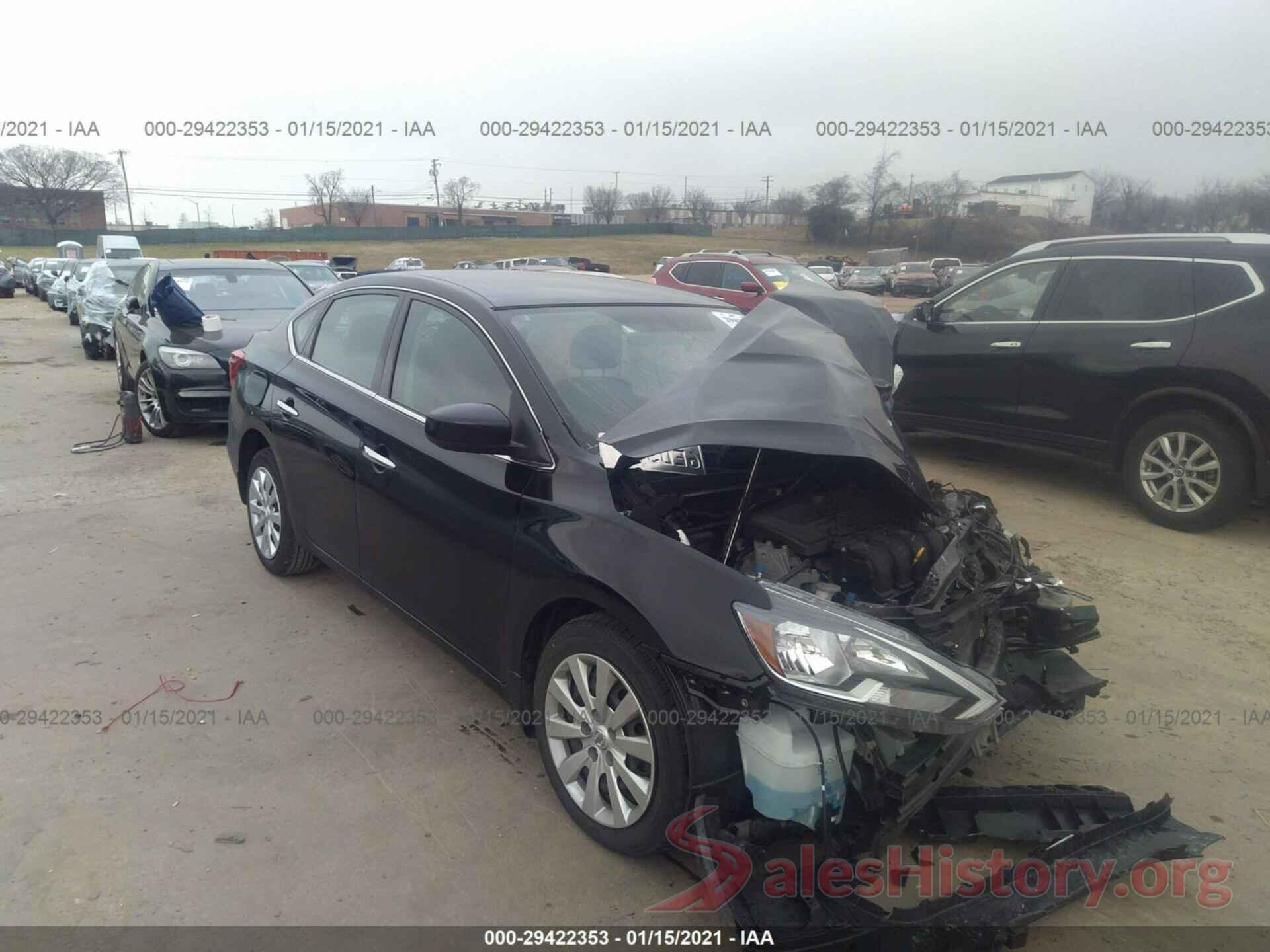 3N1AB7AP6HY254805 2017 NISSAN SENTRA