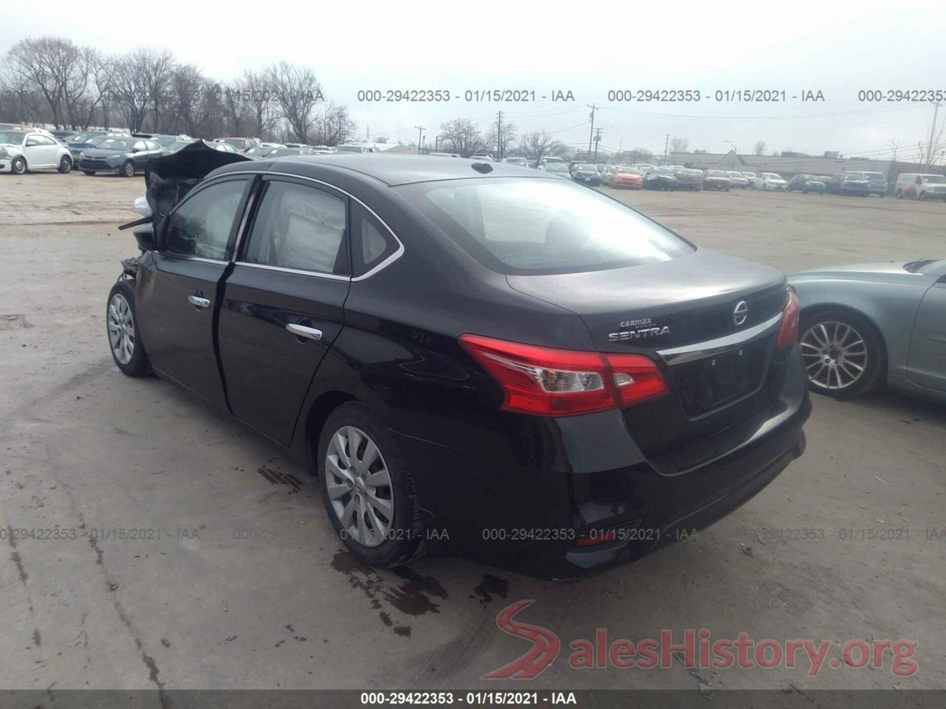 3N1AB7AP6HY254805 2017 NISSAN SENTRA