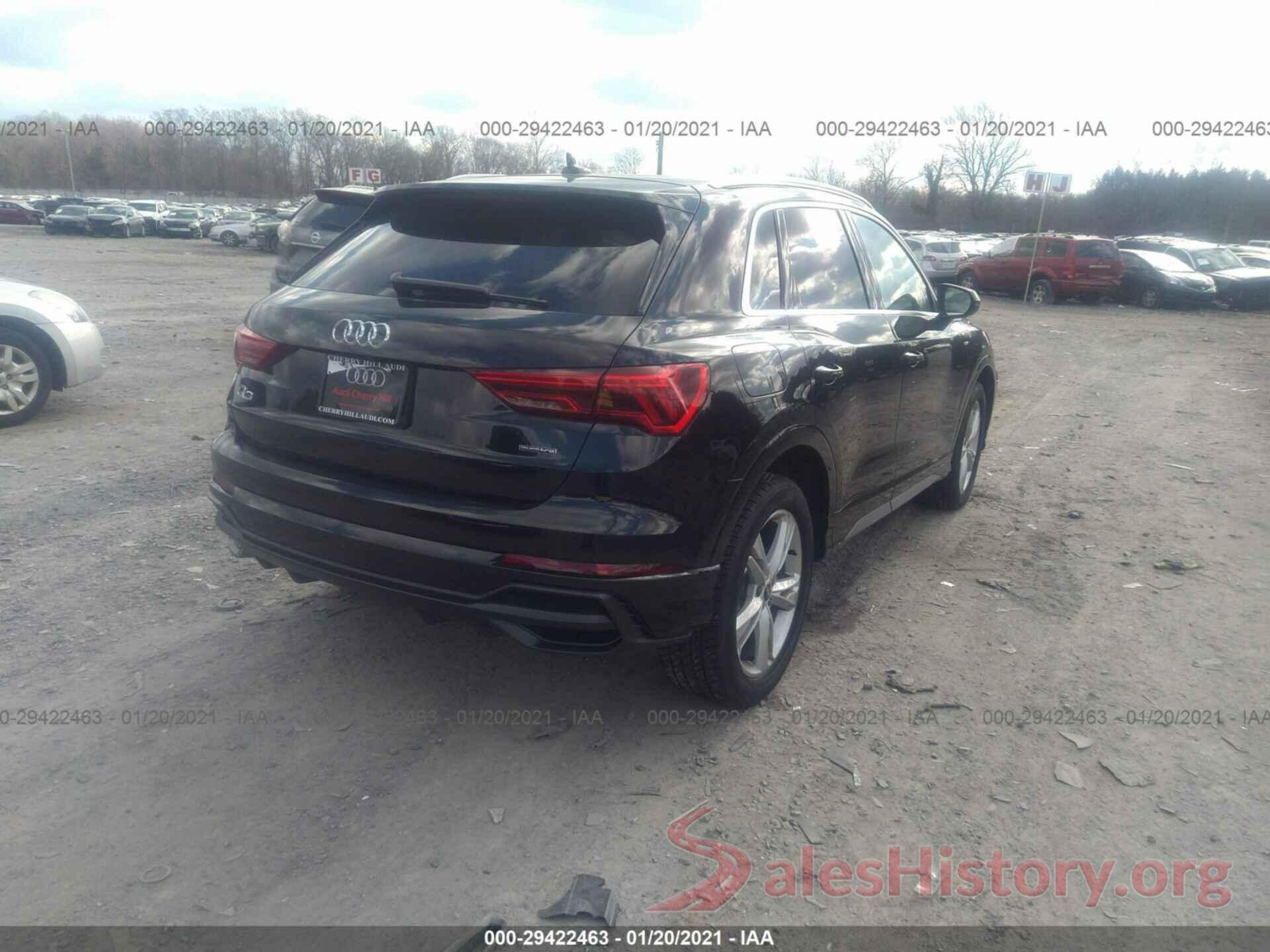 WA1EECF37M1019570 2021 AUDI Q3