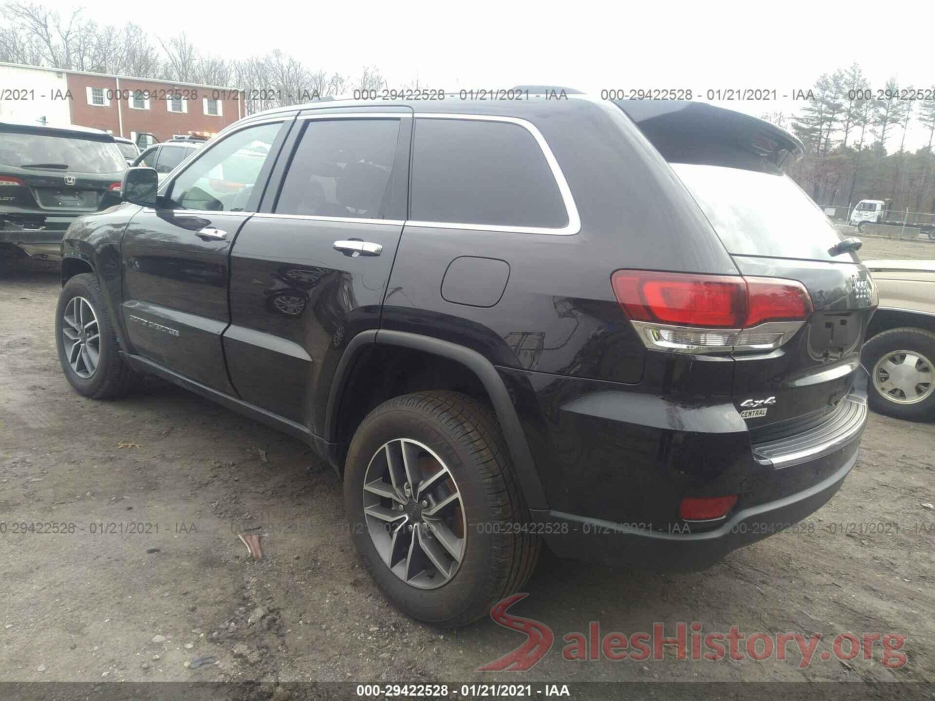 1C4RJFBG1LC445058 2020 JEEP GRAND CHEROKEE