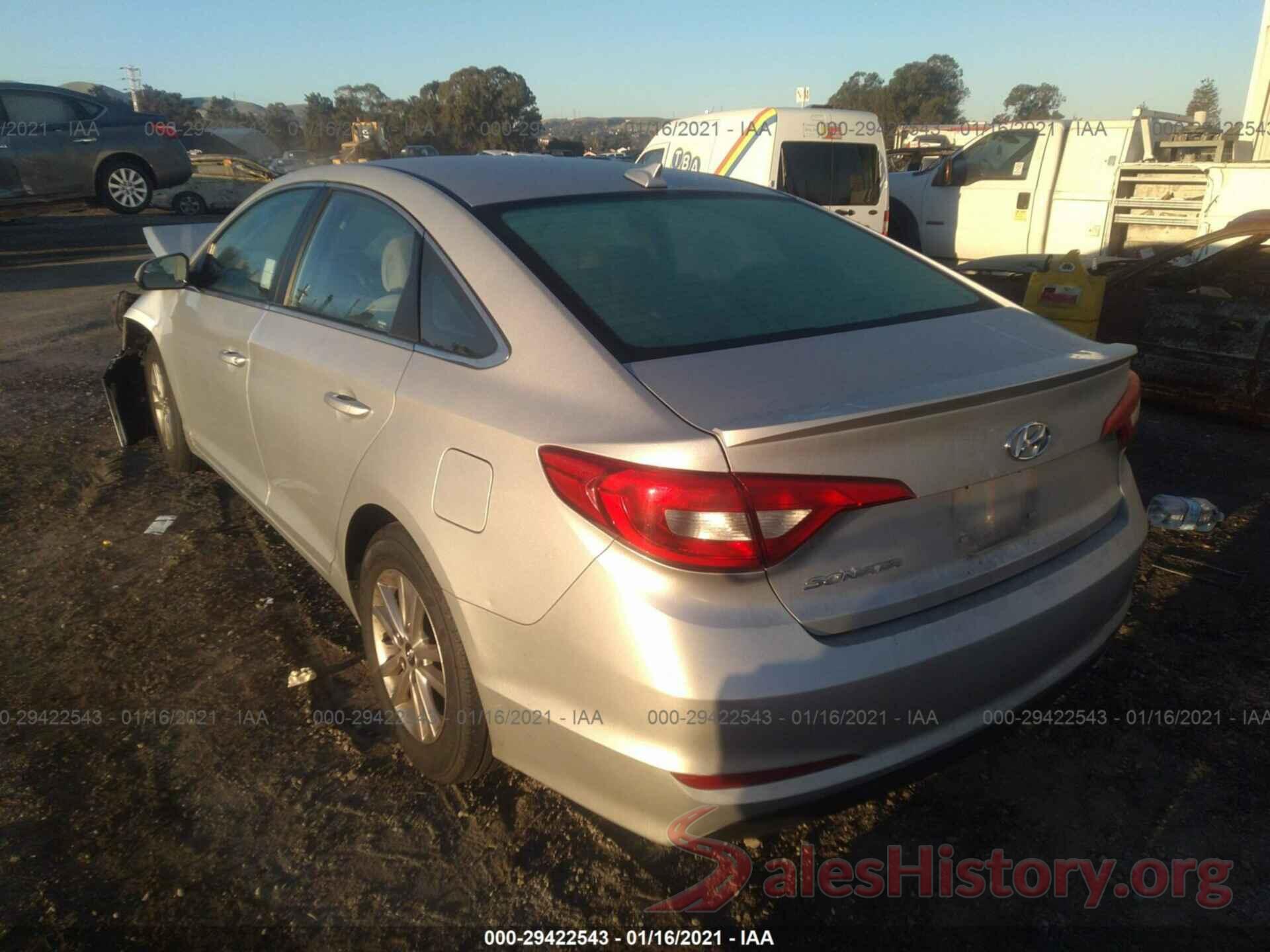 5NPE24AF0HH557421 2017 HYUNDAI SONATA