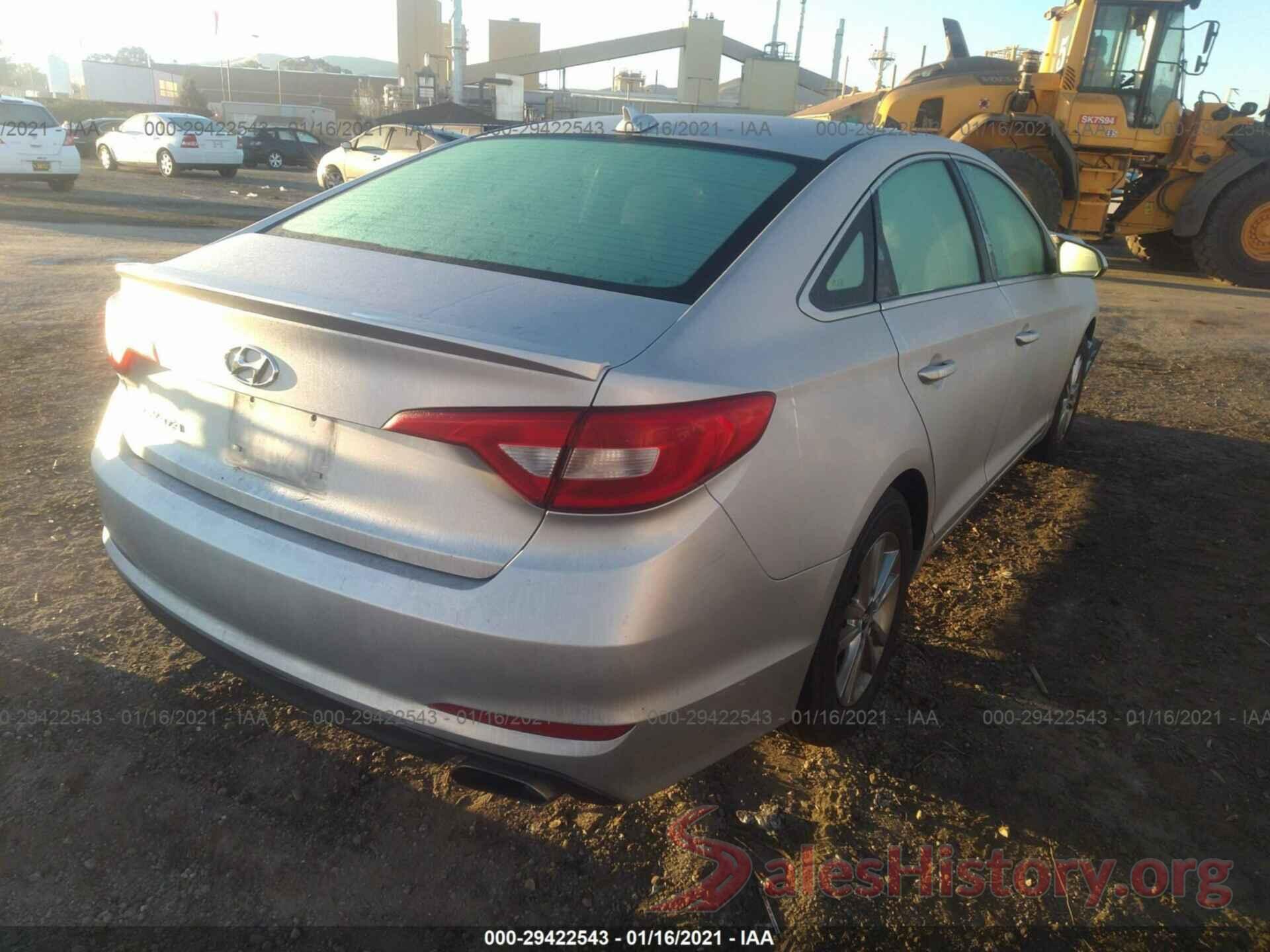 5NPE24AF0HH557421 2017 HYUNDAI SONATA