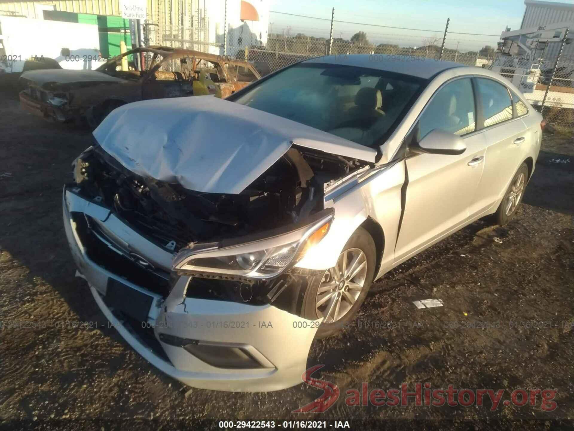 5NPE24AF0HH557421 2017 HYUNDAI SONATA