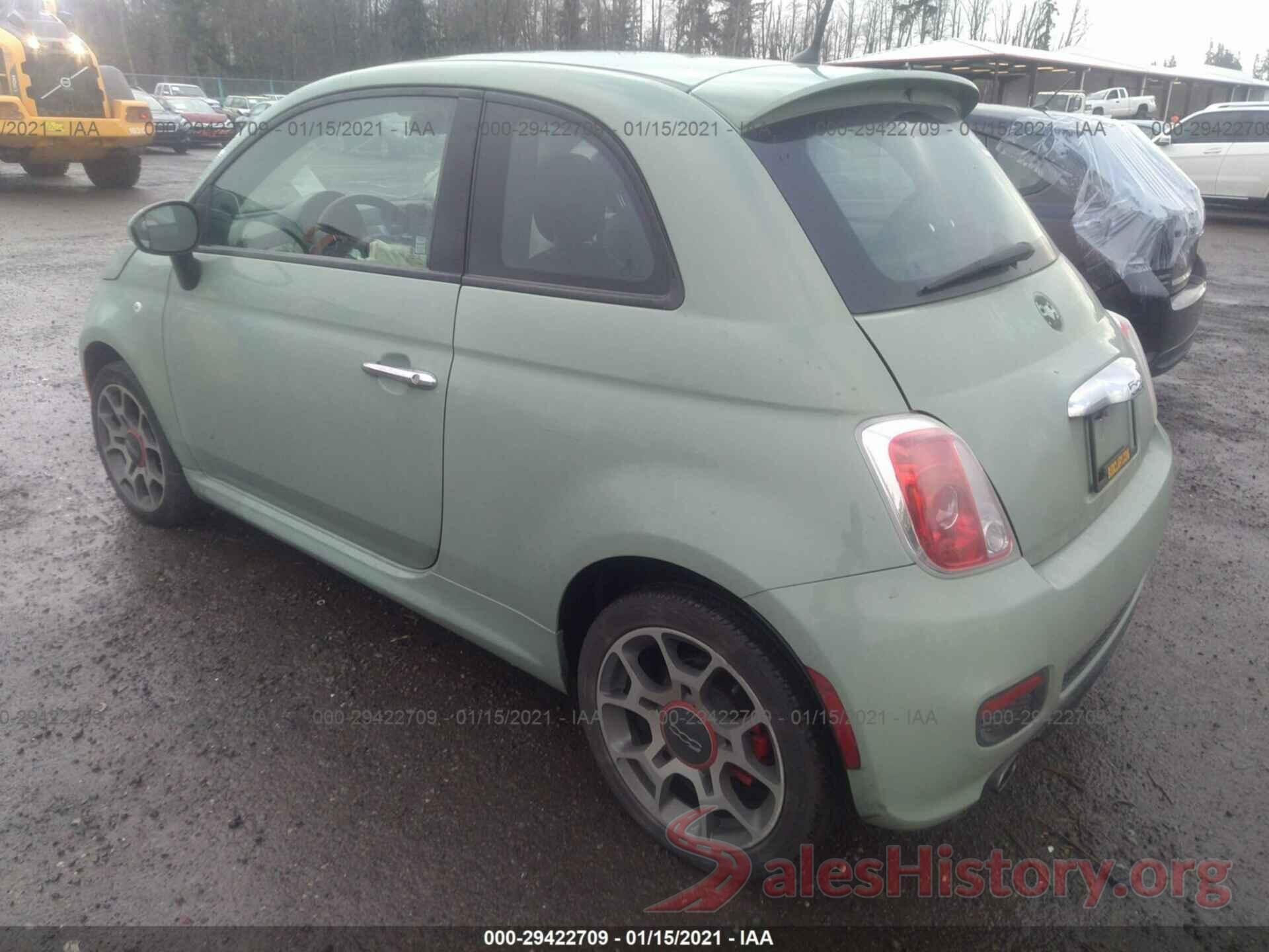 3C3CFFBR0FT661327 2015 FIAT 500