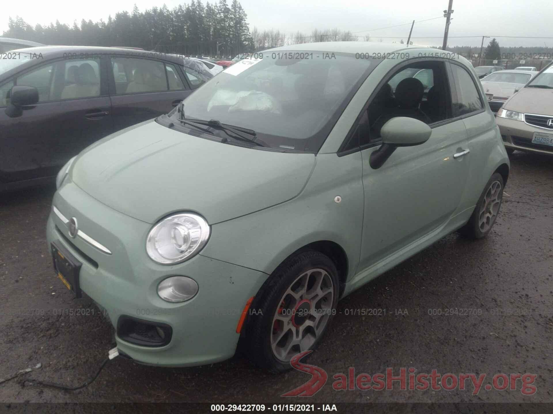 3C3CFFBR0FT661327 2015 FIAT 500