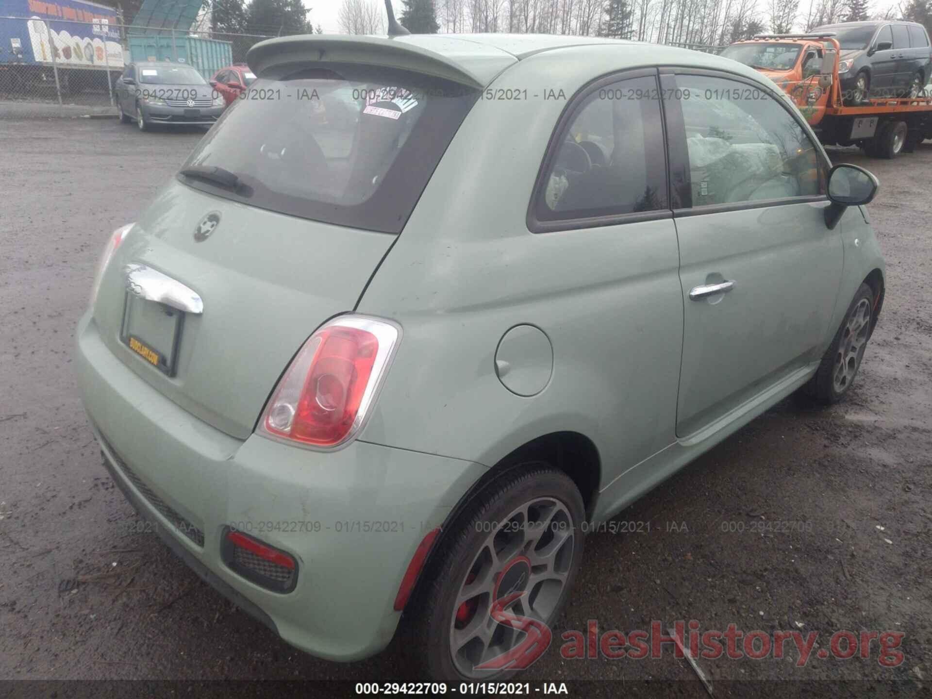 3C3CFFBR0FT661327 2015 FIAT 500