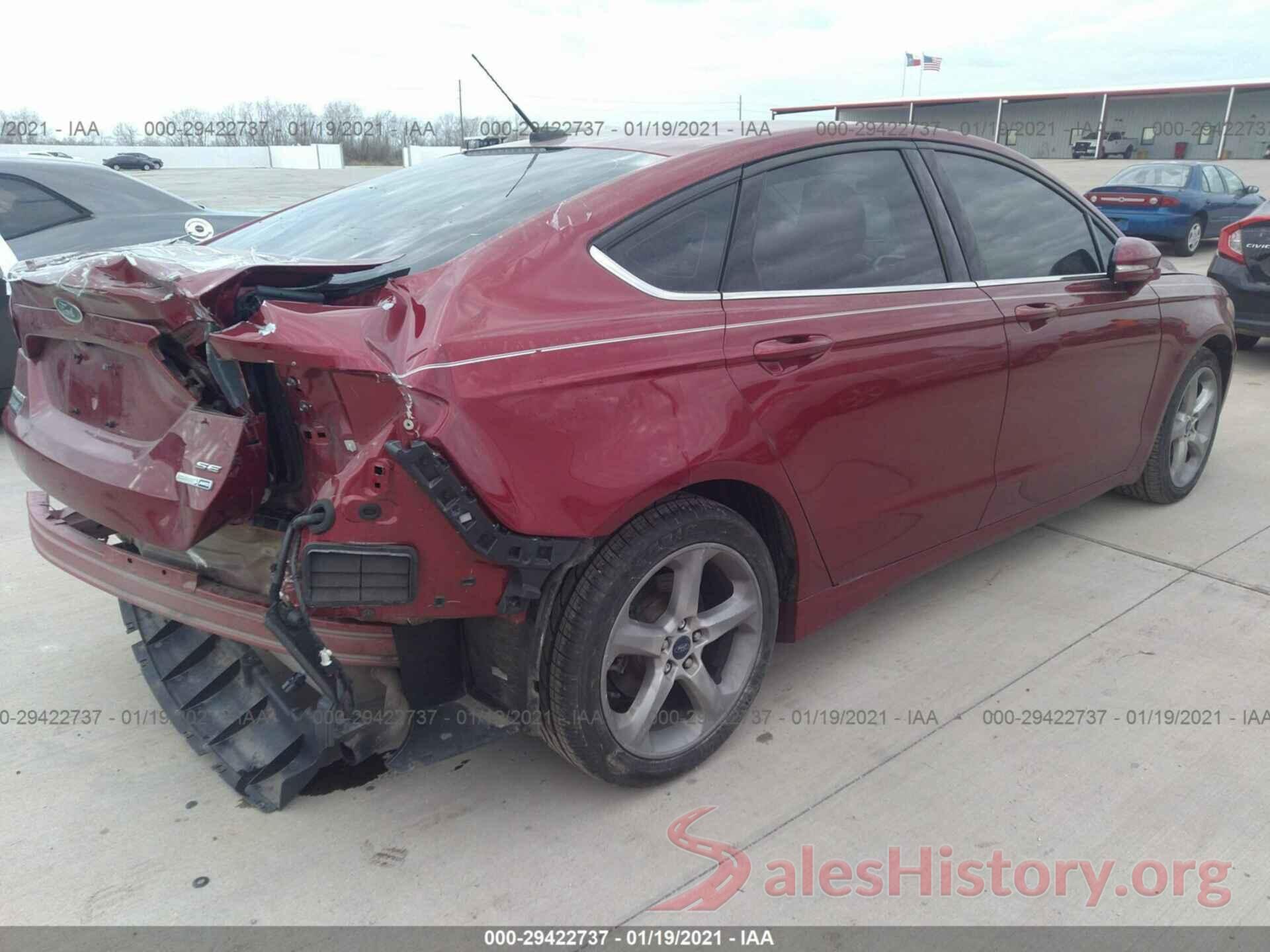 3FA6P0T9XGR310172 2016 FORD FUSION