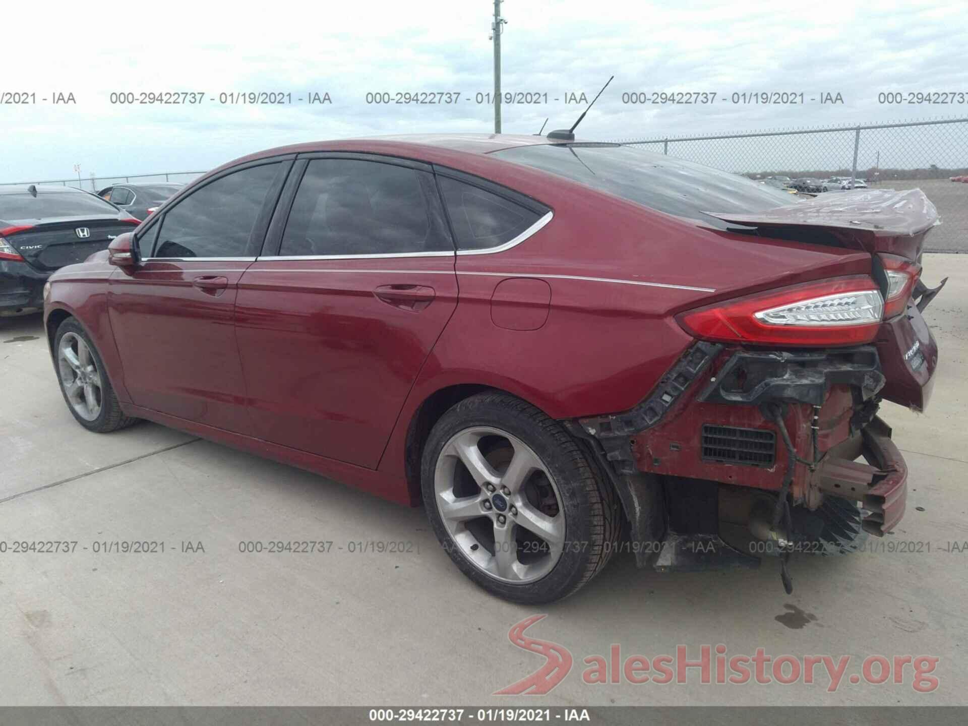 3FA6P0T9XGR310172 2016 FORD FUSION