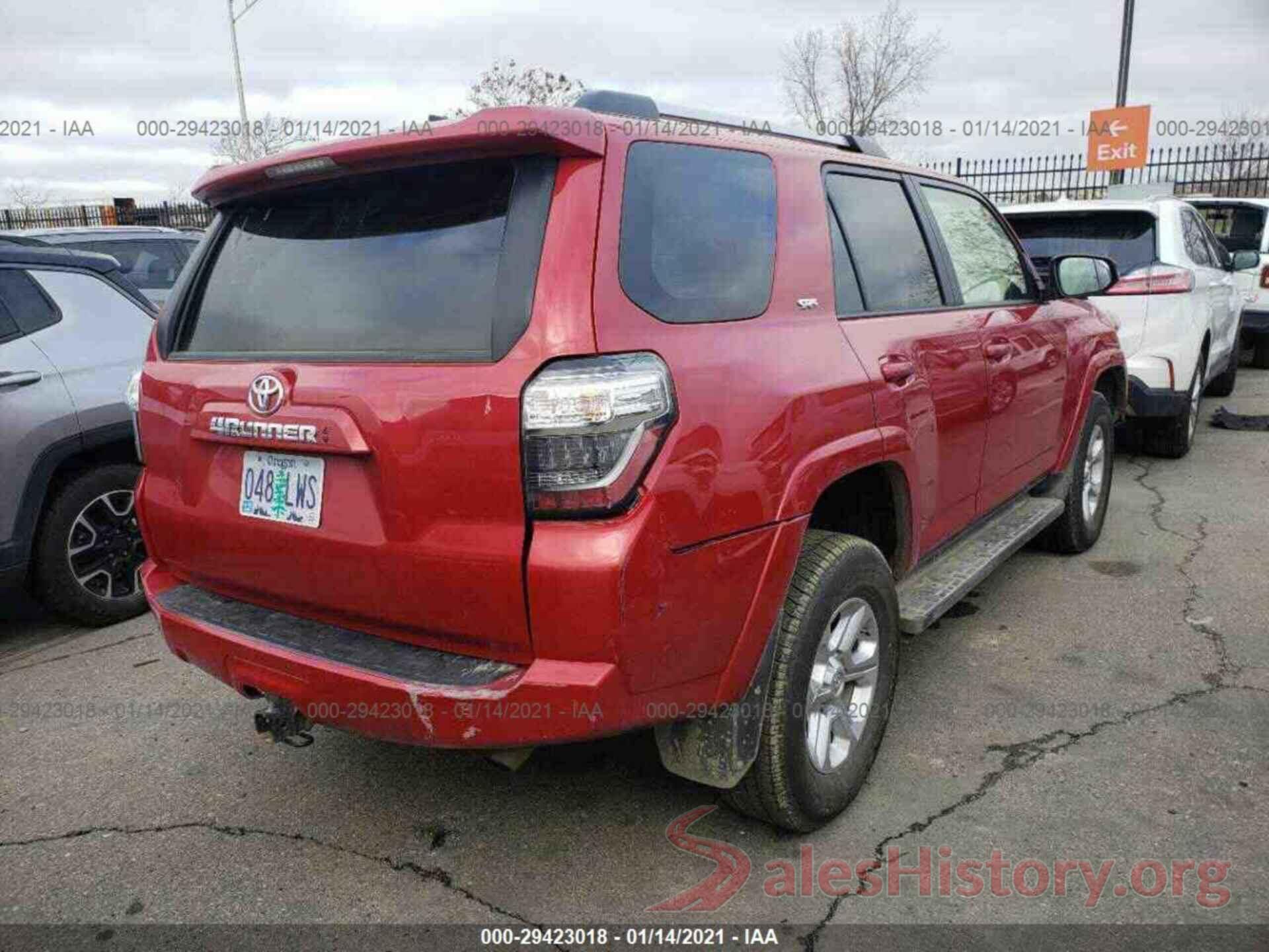 JTEBU5JR0L5769821 2020 TOYOTA 4RUNNER