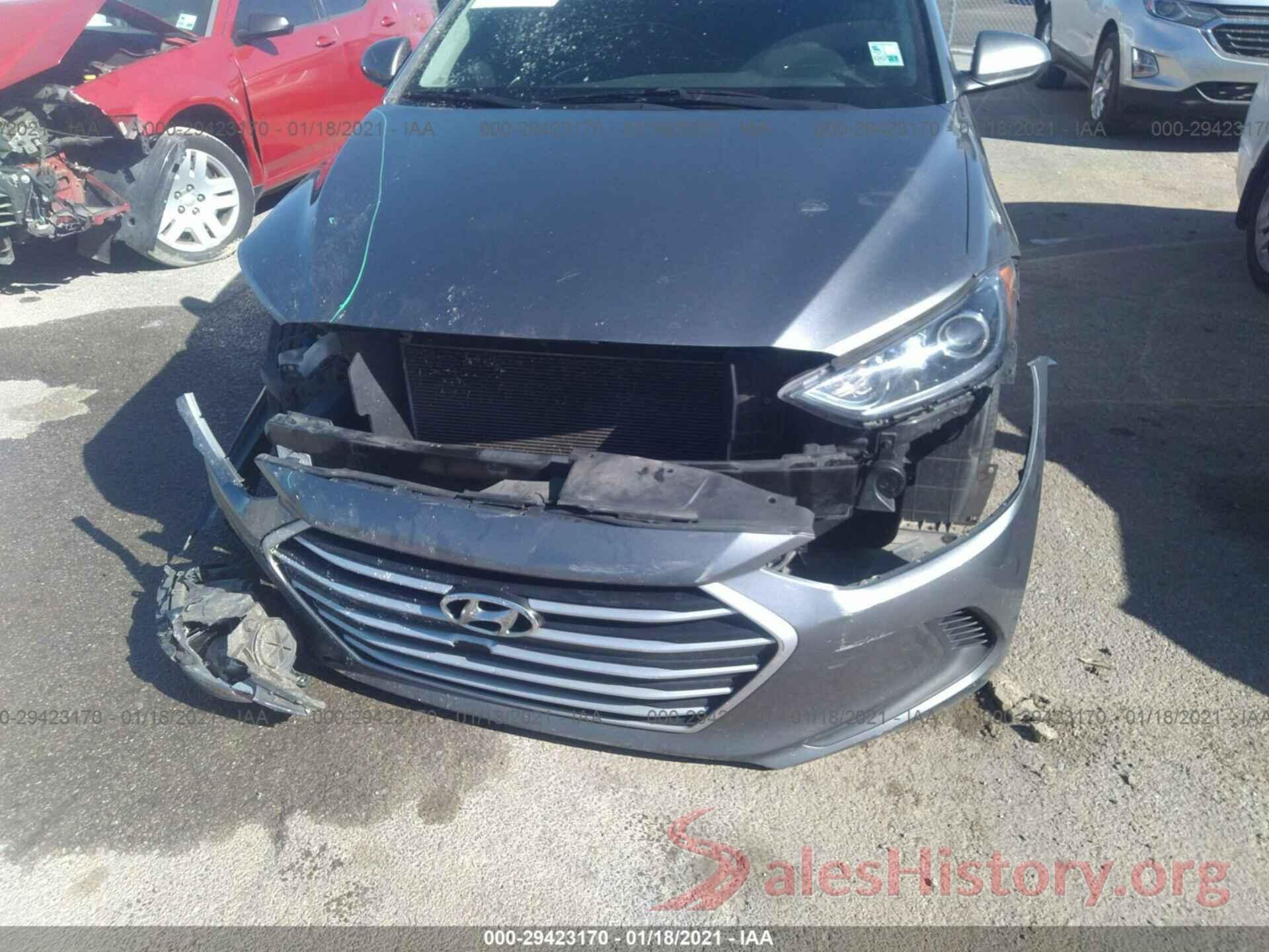 5NPD84LF5JH332229 2018 HYUNDAI ELANTRA