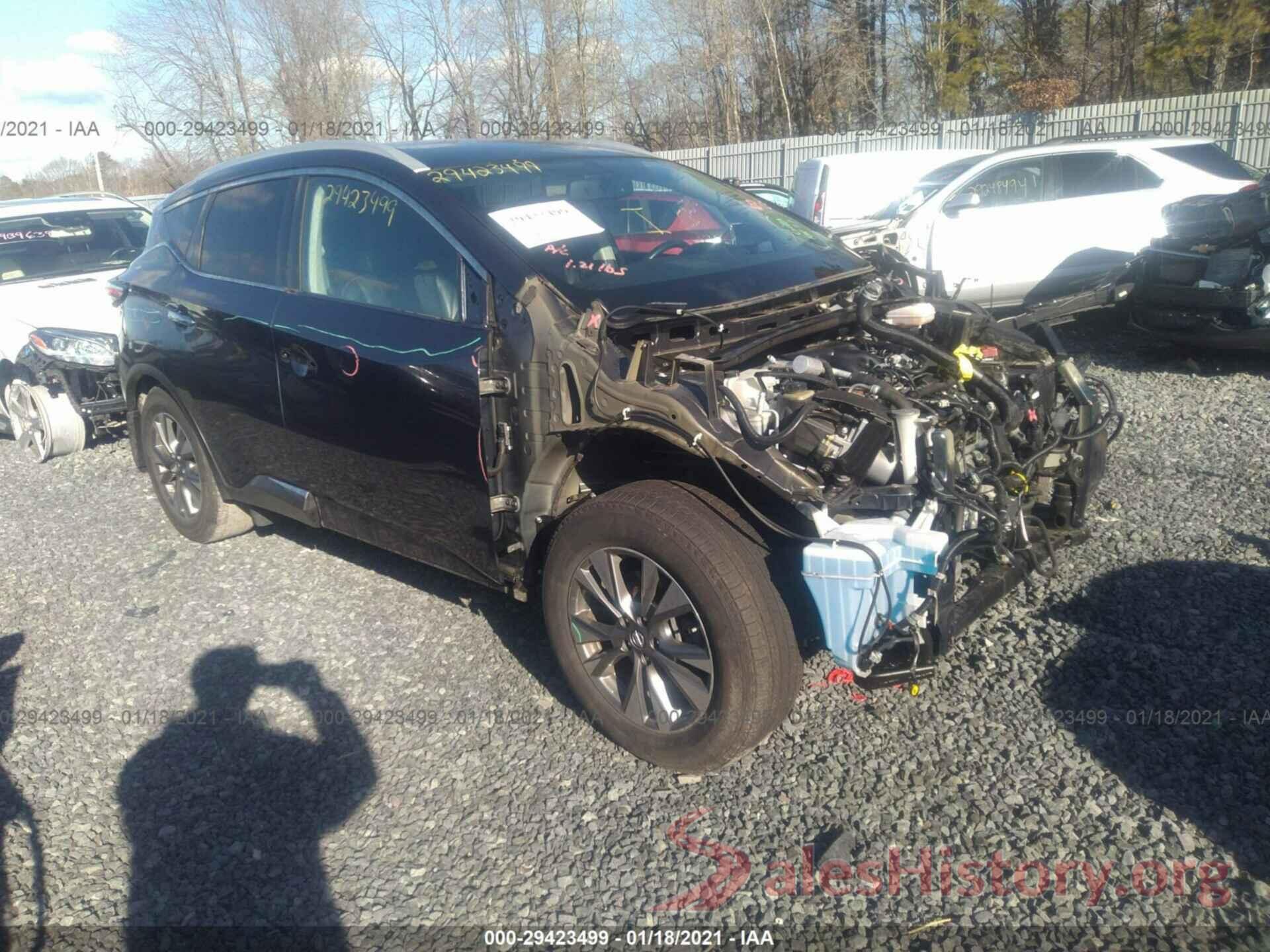 5N1AZ2MH3JN147354 2018 NISSAN MURANO