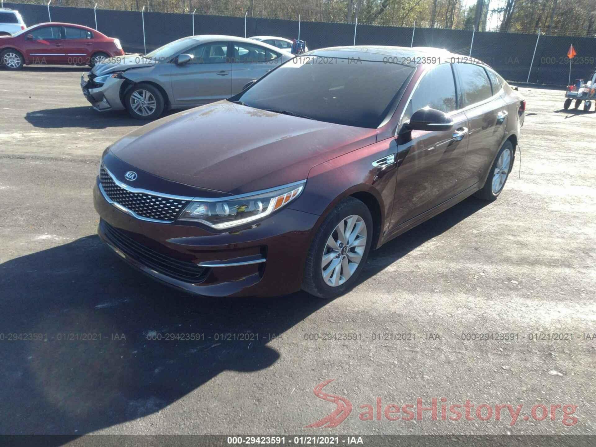 5XXGU4L30GG085768 2016 KIA OPTIMA