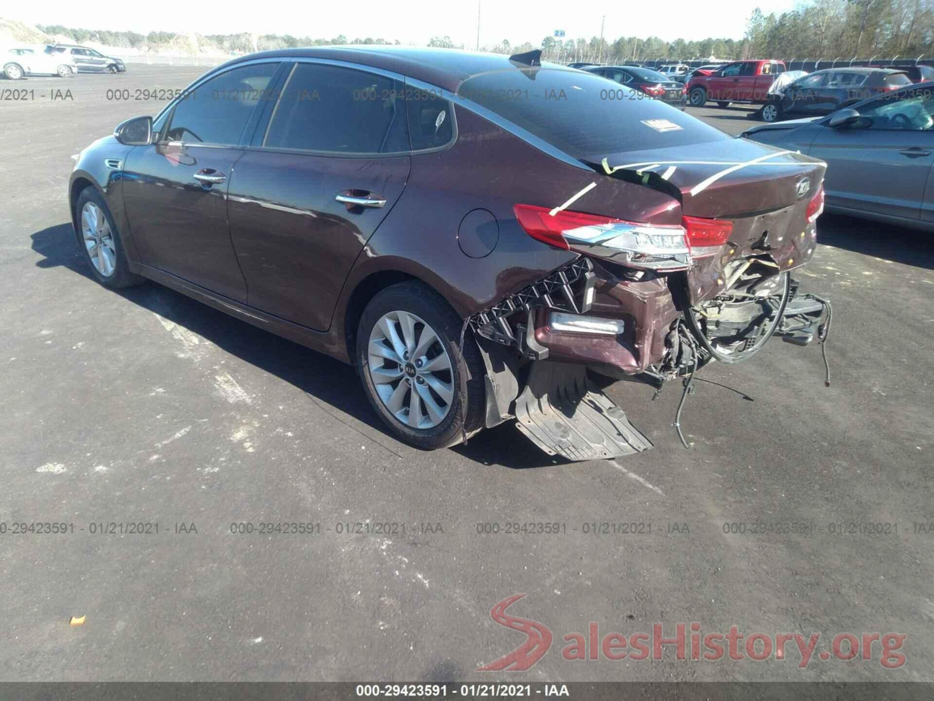 5XXGU4L30GG085768 2016 KIA OPTIMA