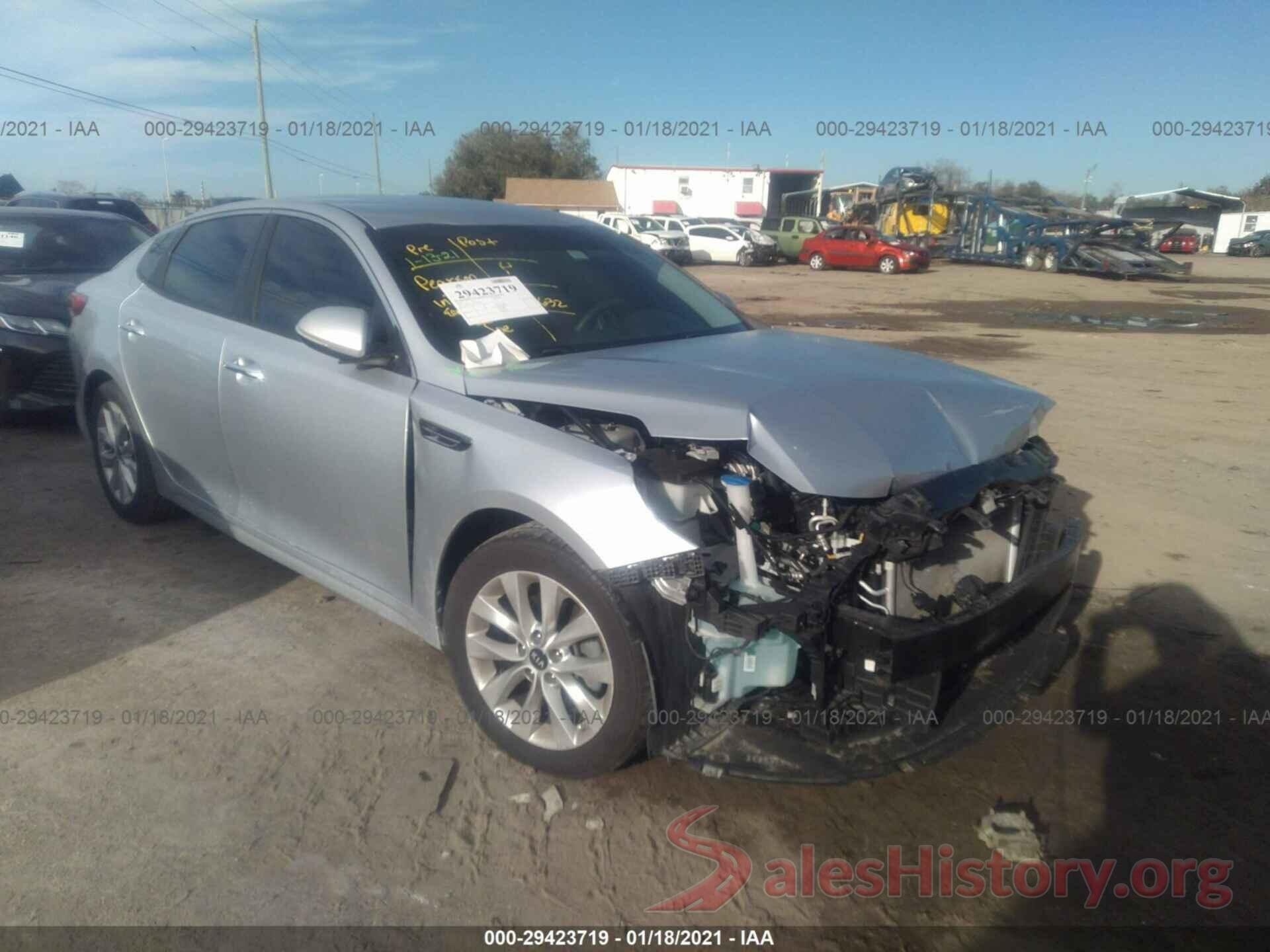 5XXGT4L33GG008542 2016 KIA OPTIMA