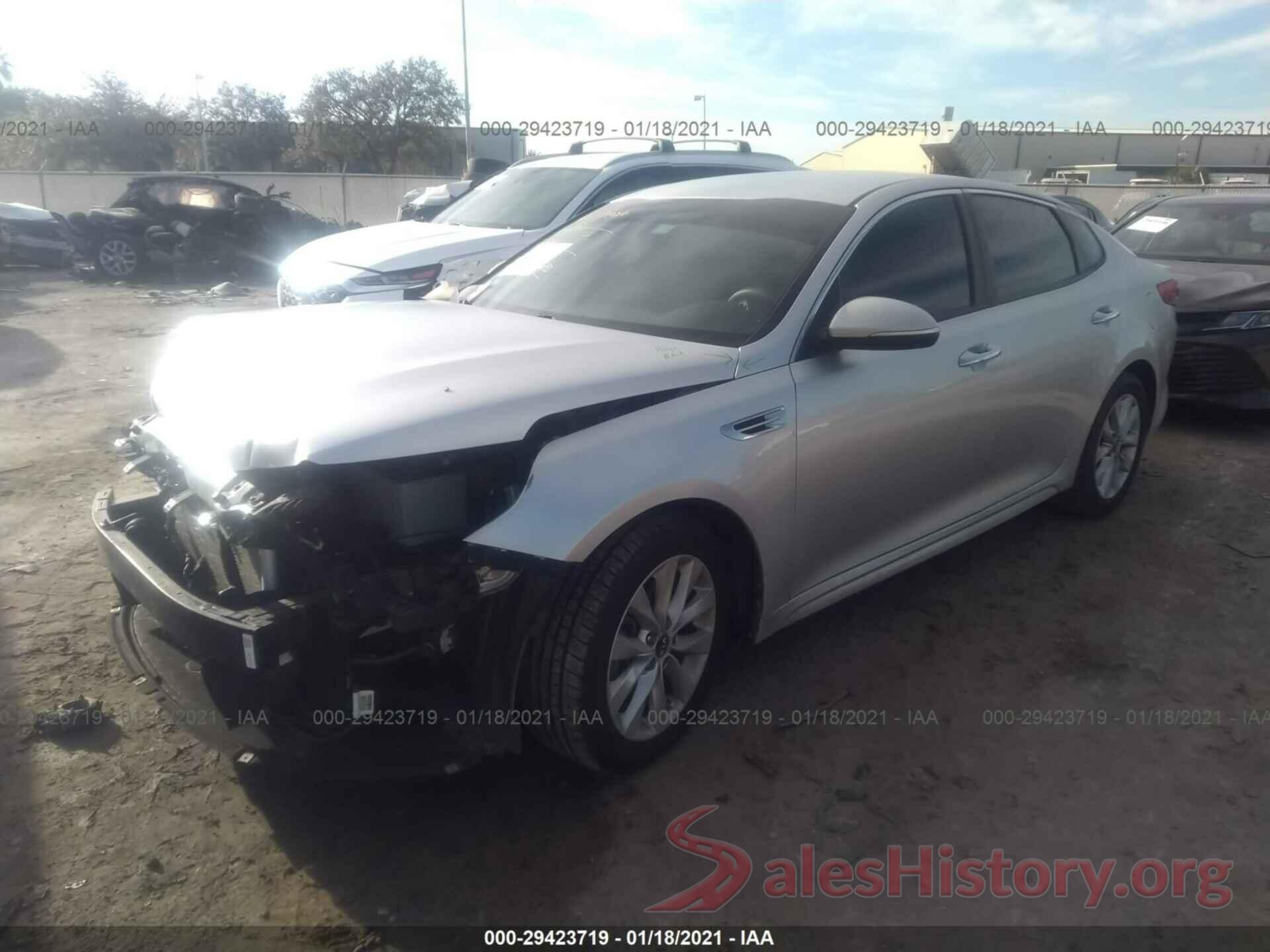 5XXGT4L33GG008542 2016 KIA OPTIMA