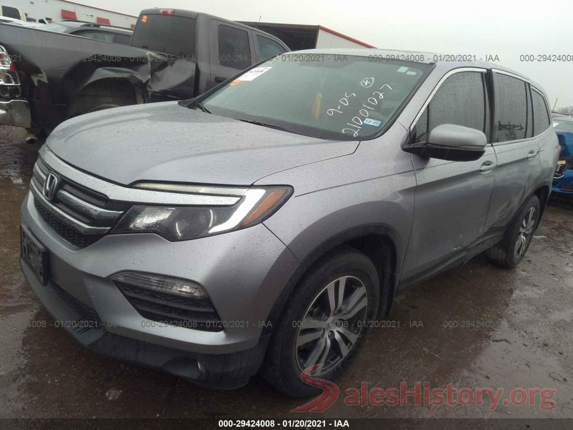 5FNYF5H52GB022138 2016 HONDA PILOT